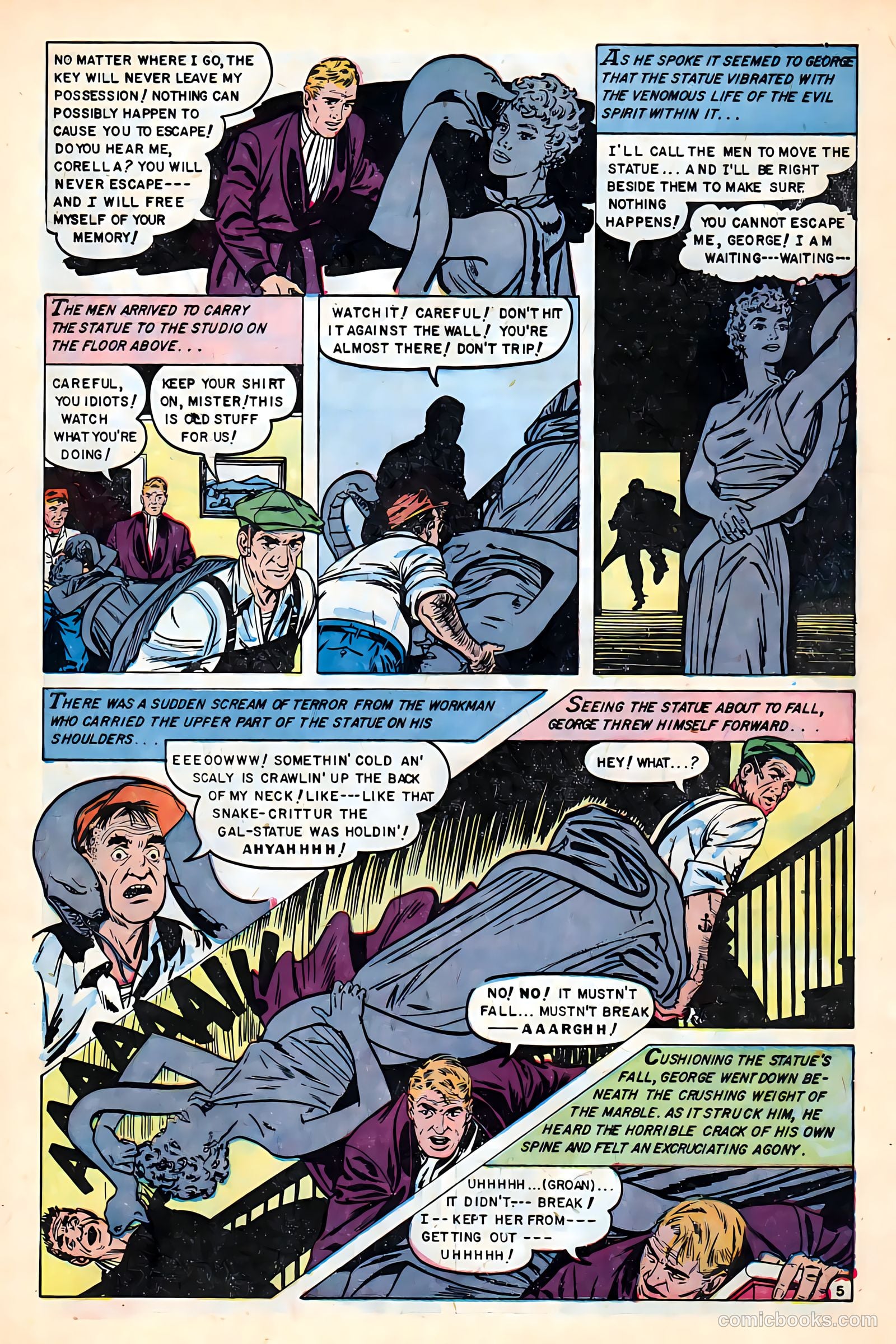 Baffling Mysteries #22 (1954) — page 7 of 36