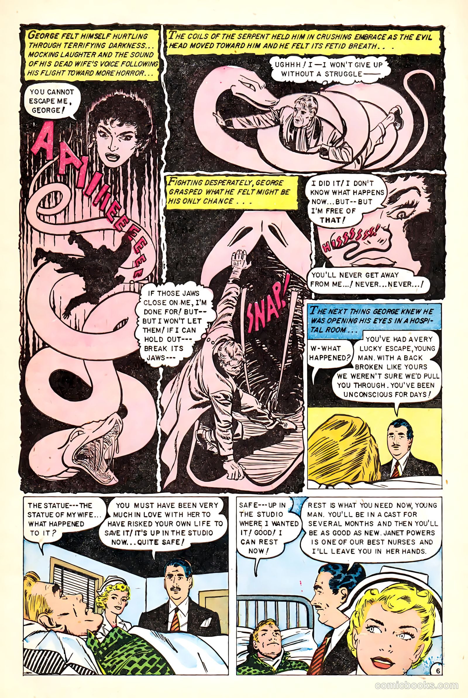 Baffling Mysteries #22 (1954) — page 8 of 36