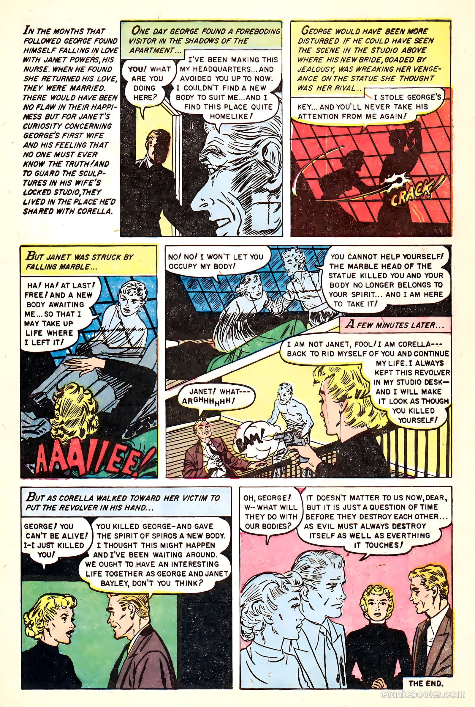 Baffling Mysteries #22 (1954) — page 9 of 36