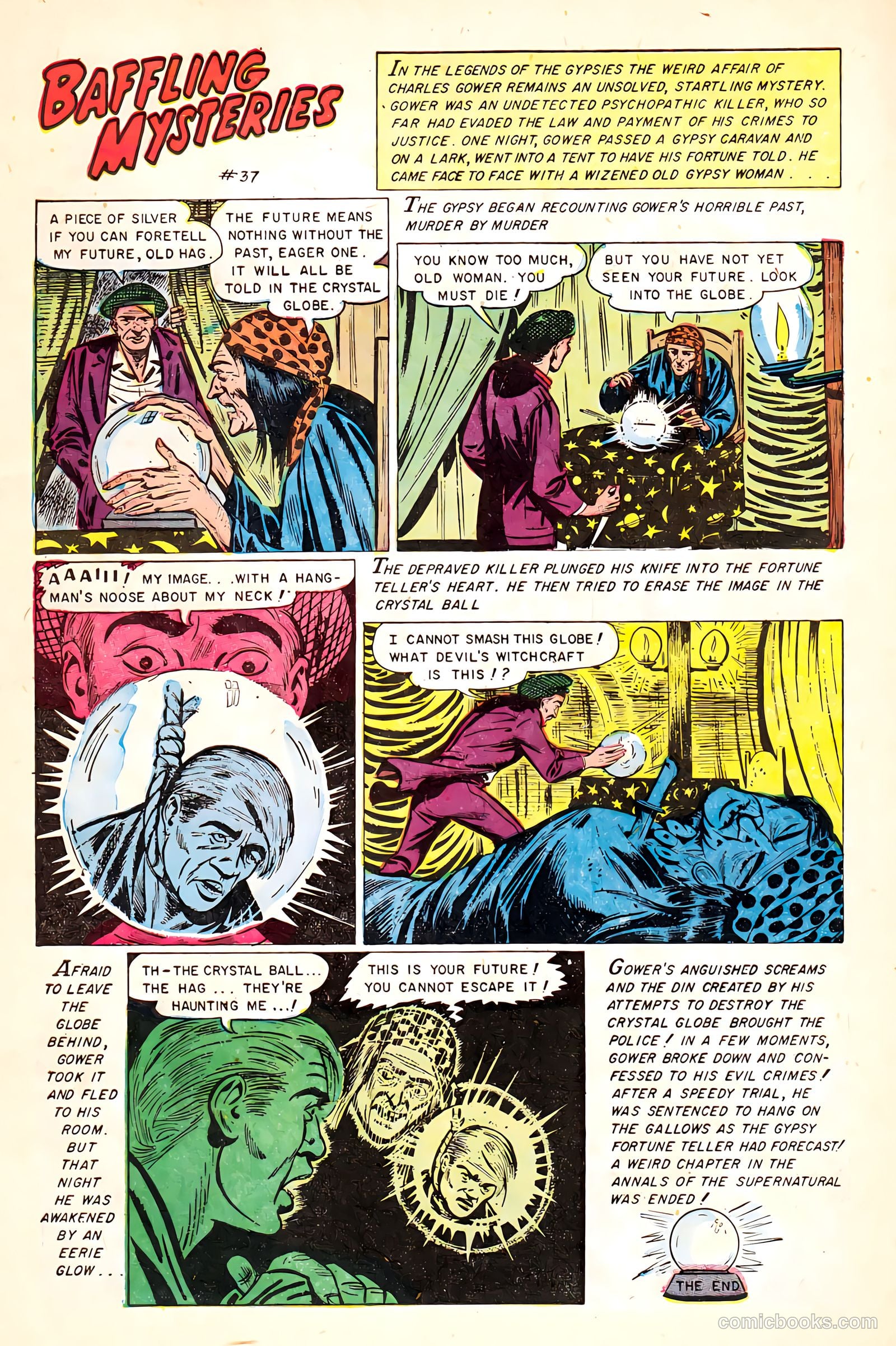 Baffling Mysteries #22 (1954) — page 10 of 36