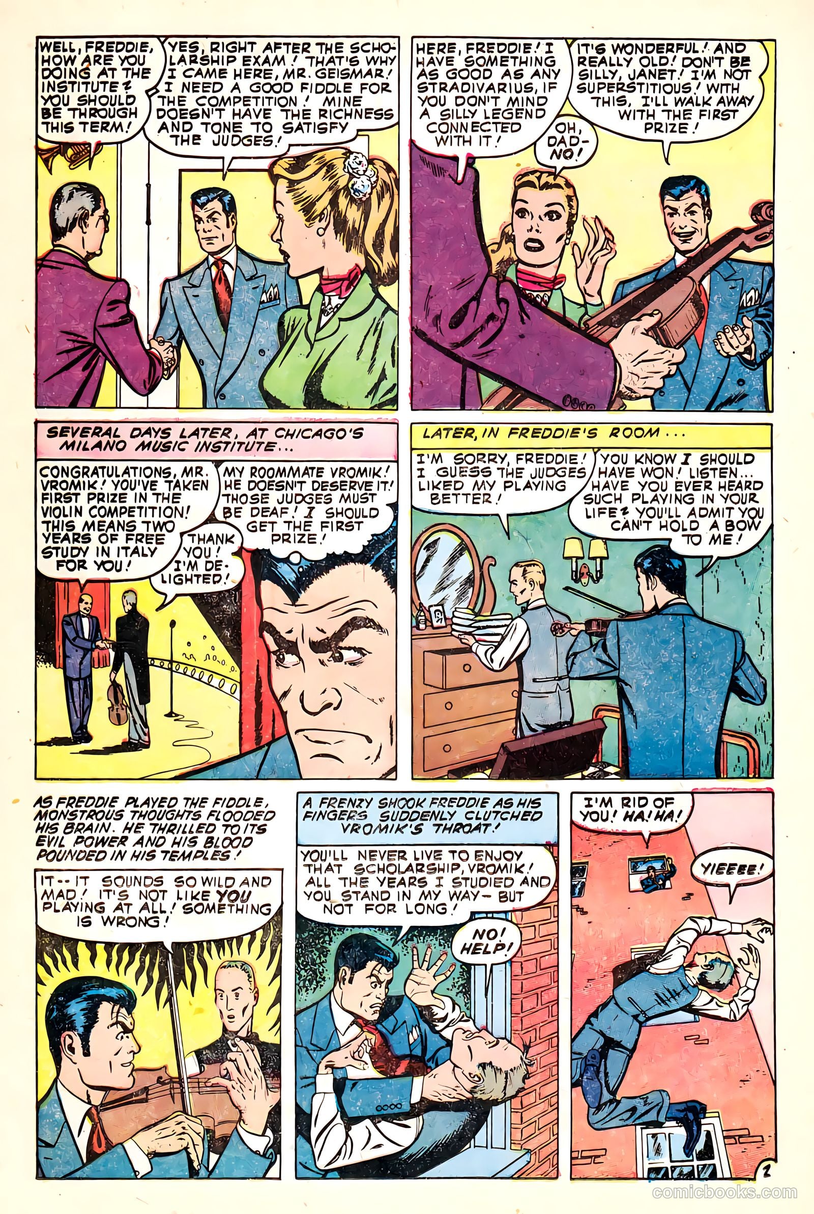 Baffling Mysteries #22 (1954) — page 12 of 36