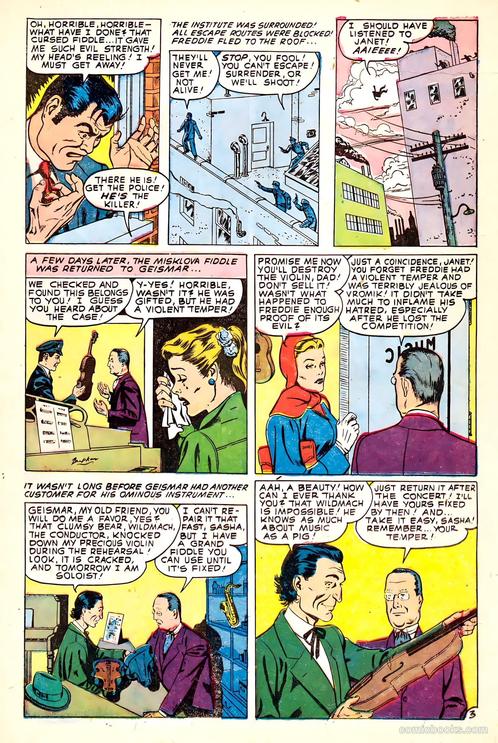 Baffling Mysteries #22 (1954) — page 13 of 36