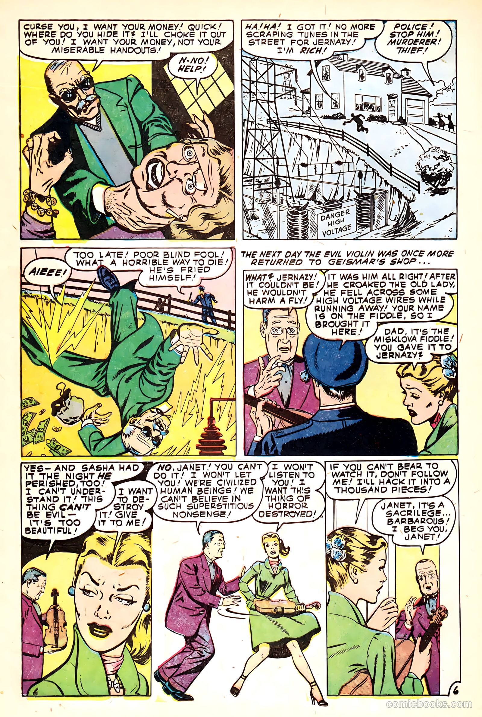 Baffling Mysteries #22 (1954) — page 16 of 36
