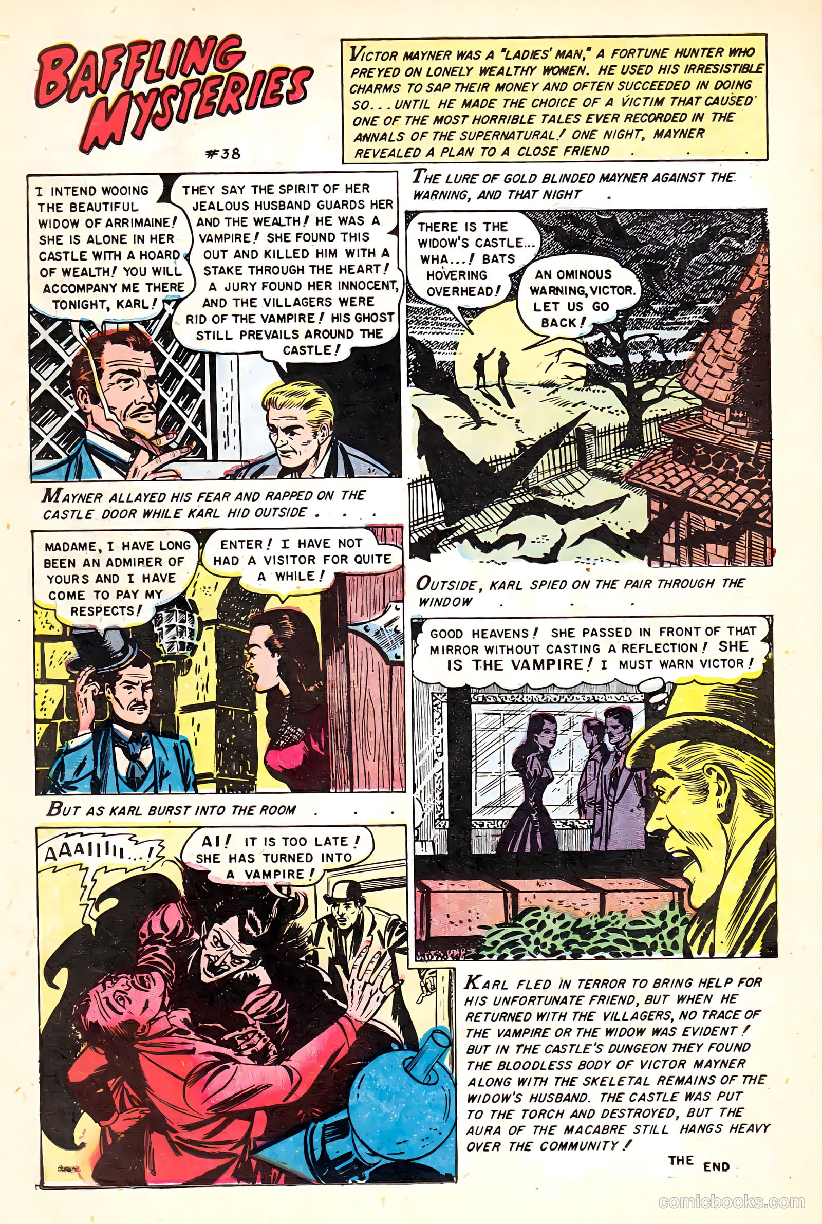 Baffling Mysteries #22 (1954) — page 18 of 36