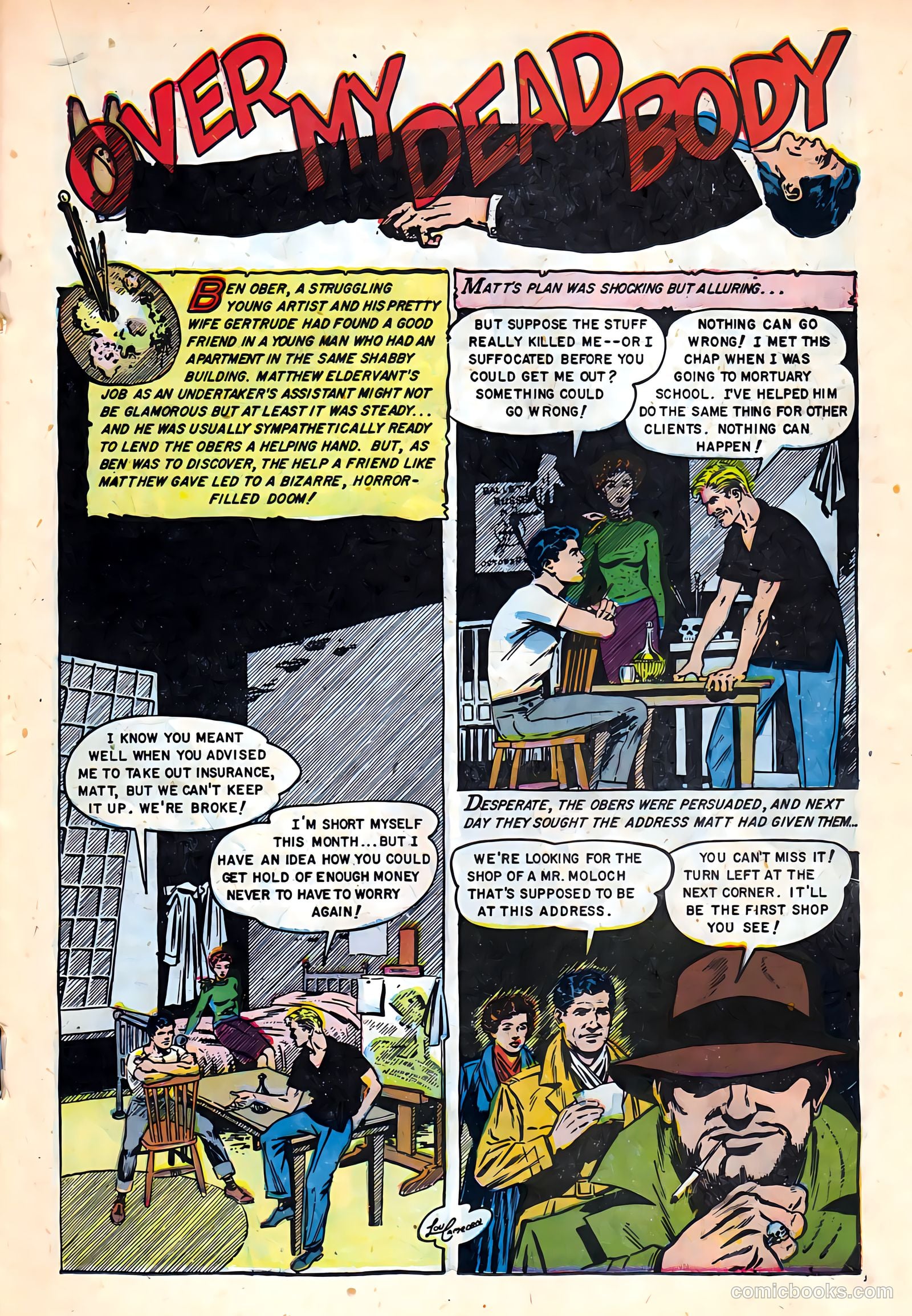 Baffling Mysteries #22 (1954) — page 19 of 36