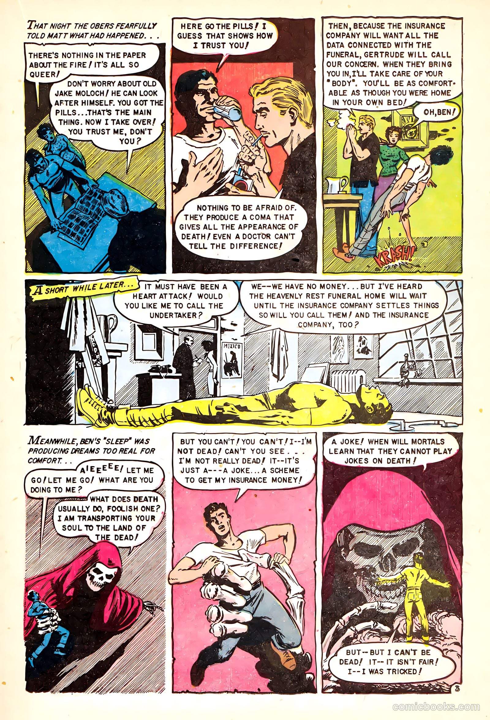 Baffling Mysteries #22 (1954) — page 21 of 36