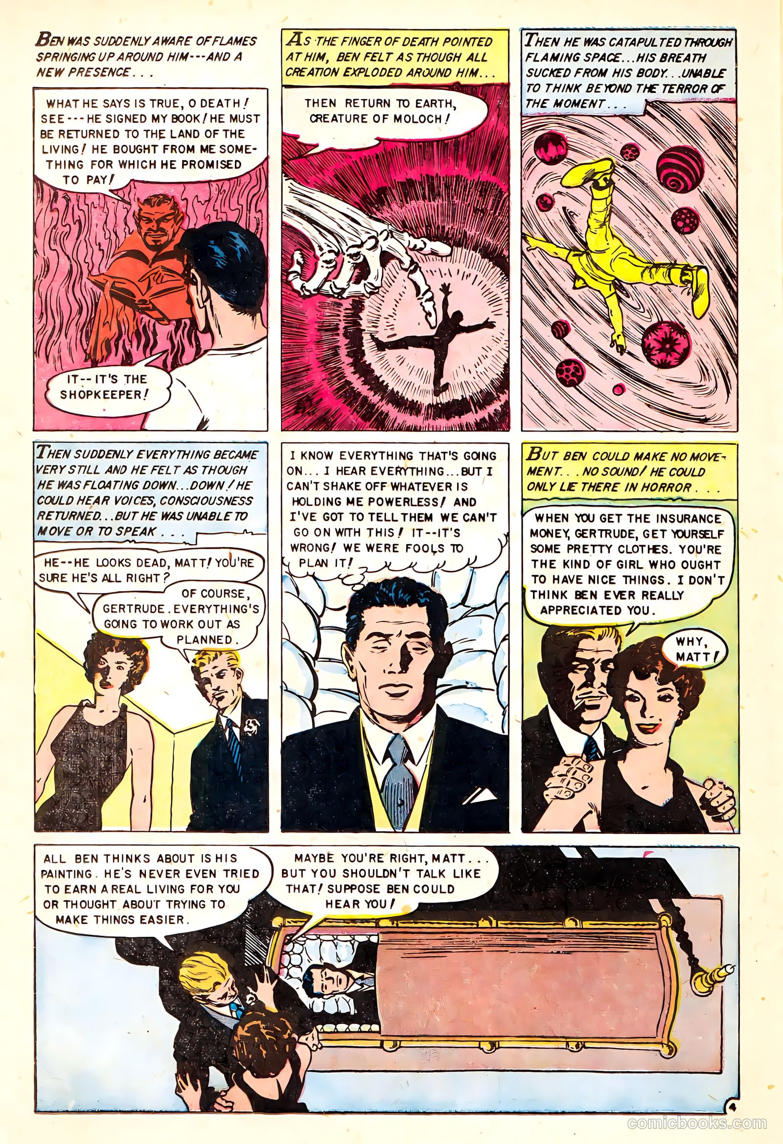 Baffling Mysteries #22 (1954) — page 22 of 36