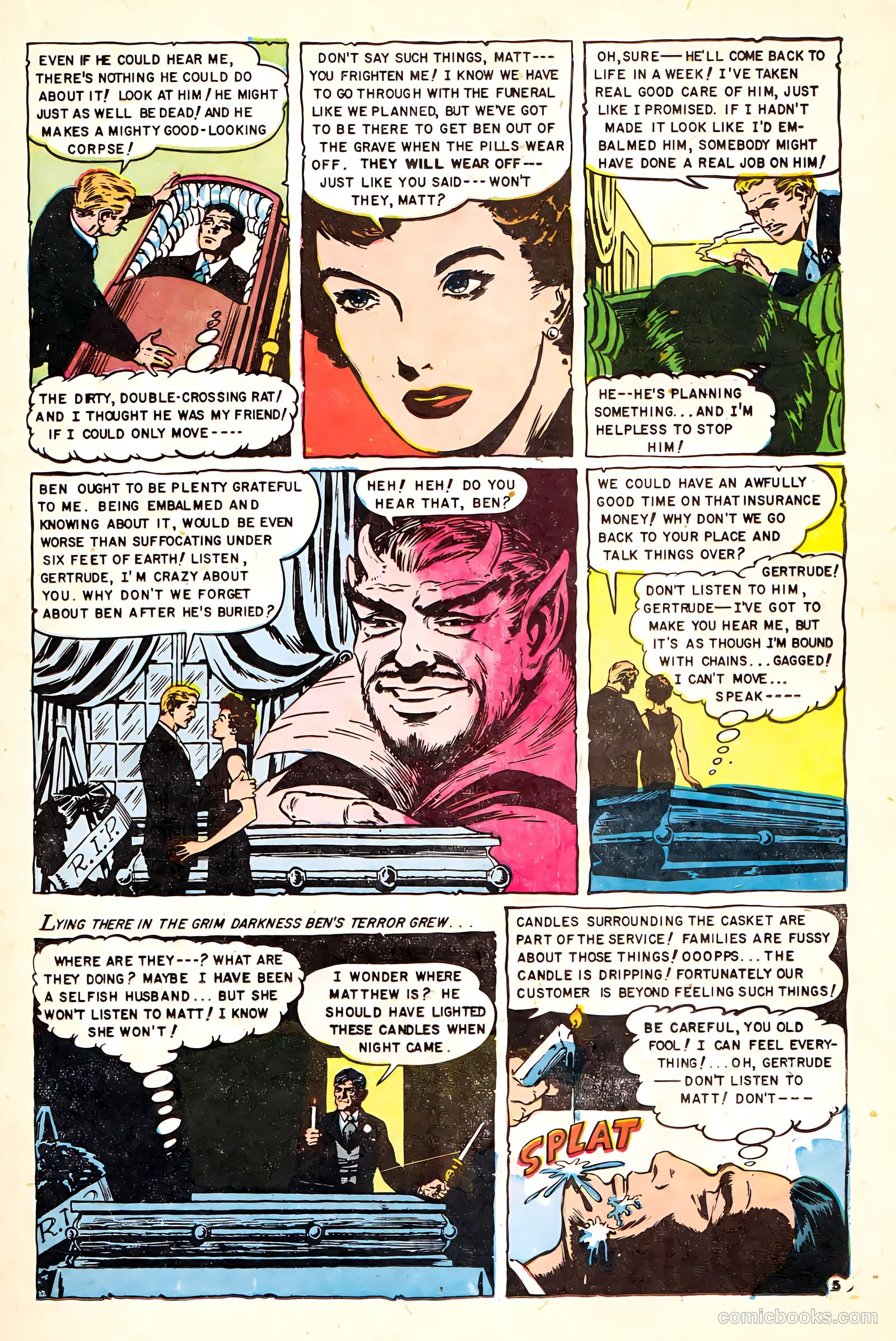 Baffling Mysteries #22 (1954) — page 23 of 36