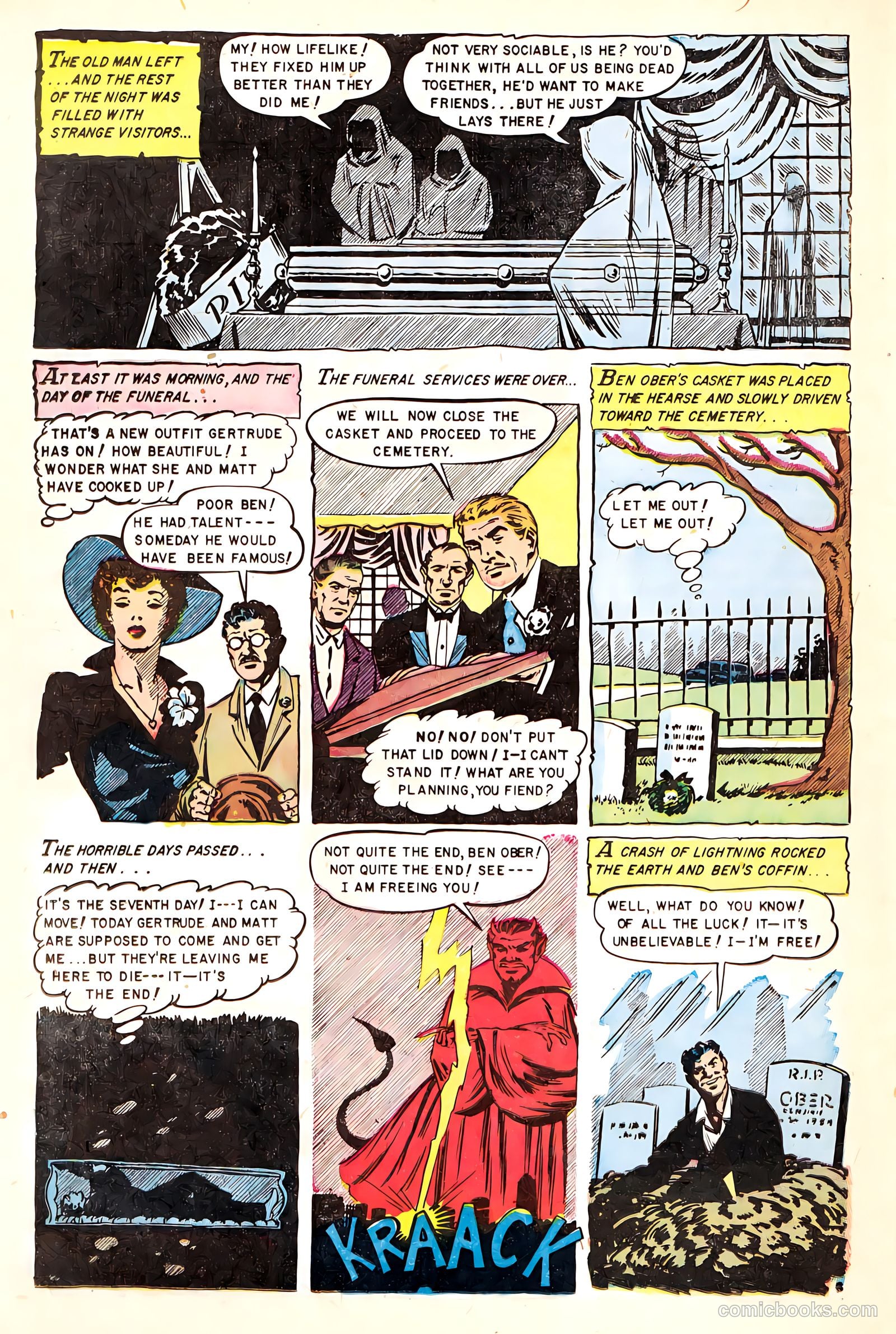 Baffling Mysteries #22 (1954) — page 24 of 36