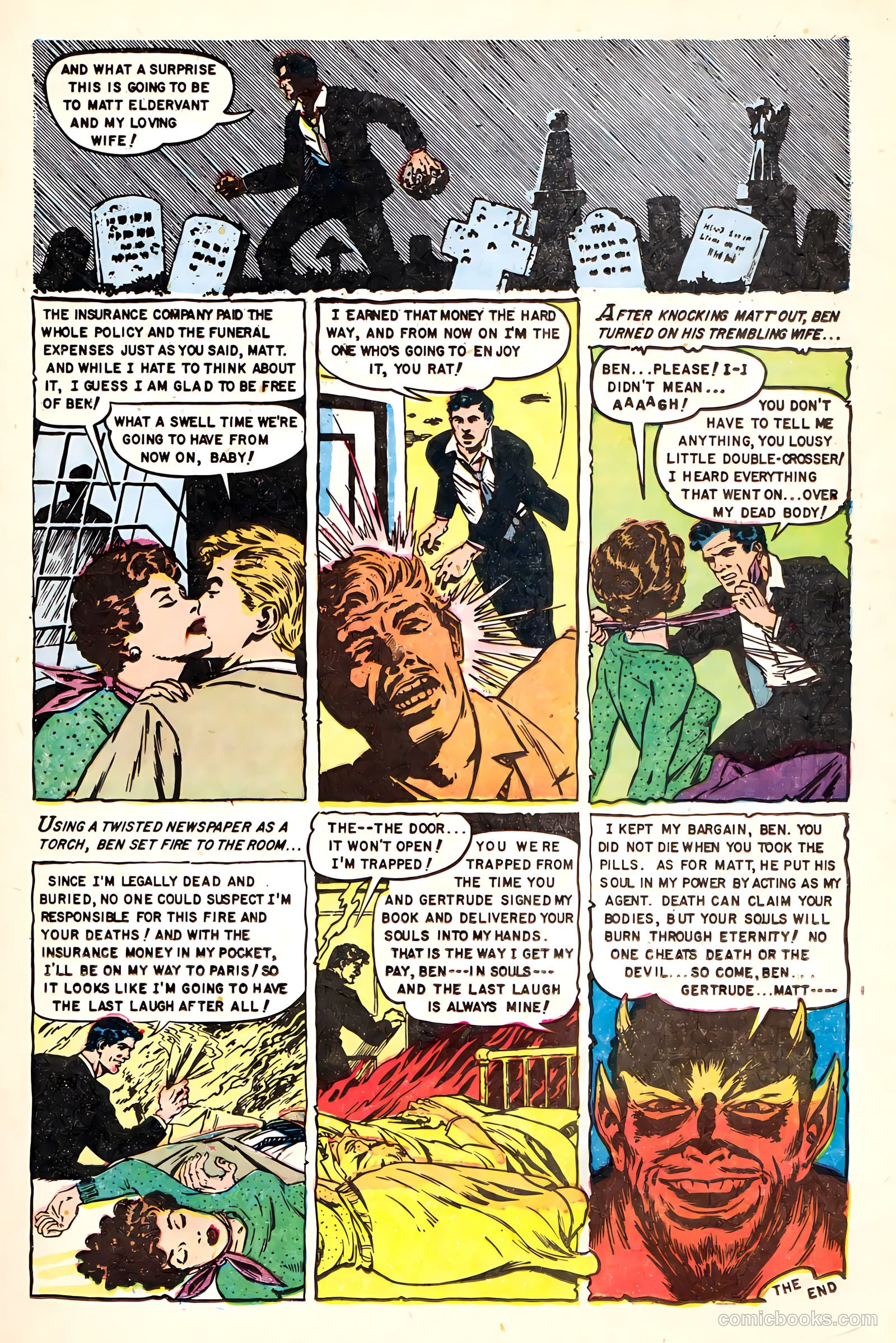 Baffling Mysteries #22 (1954) — page 25 of 36