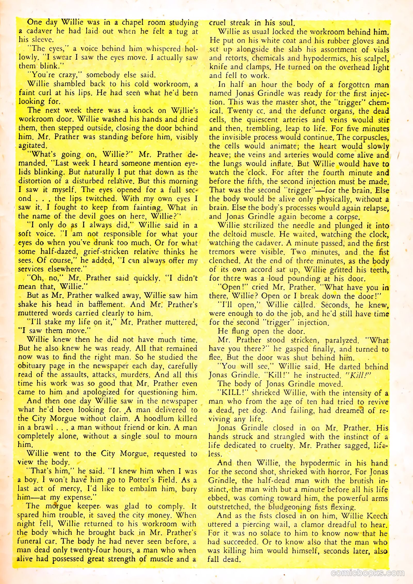 Baffling Mysteries #22 (1954) — page 27 of 36
