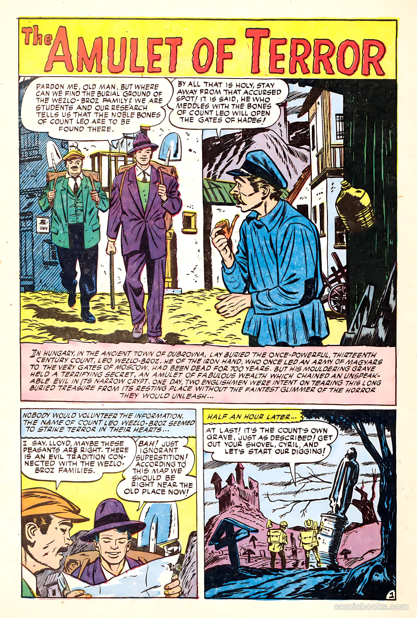 Baffling Mysteries #22 (1954) — page 28 of 36