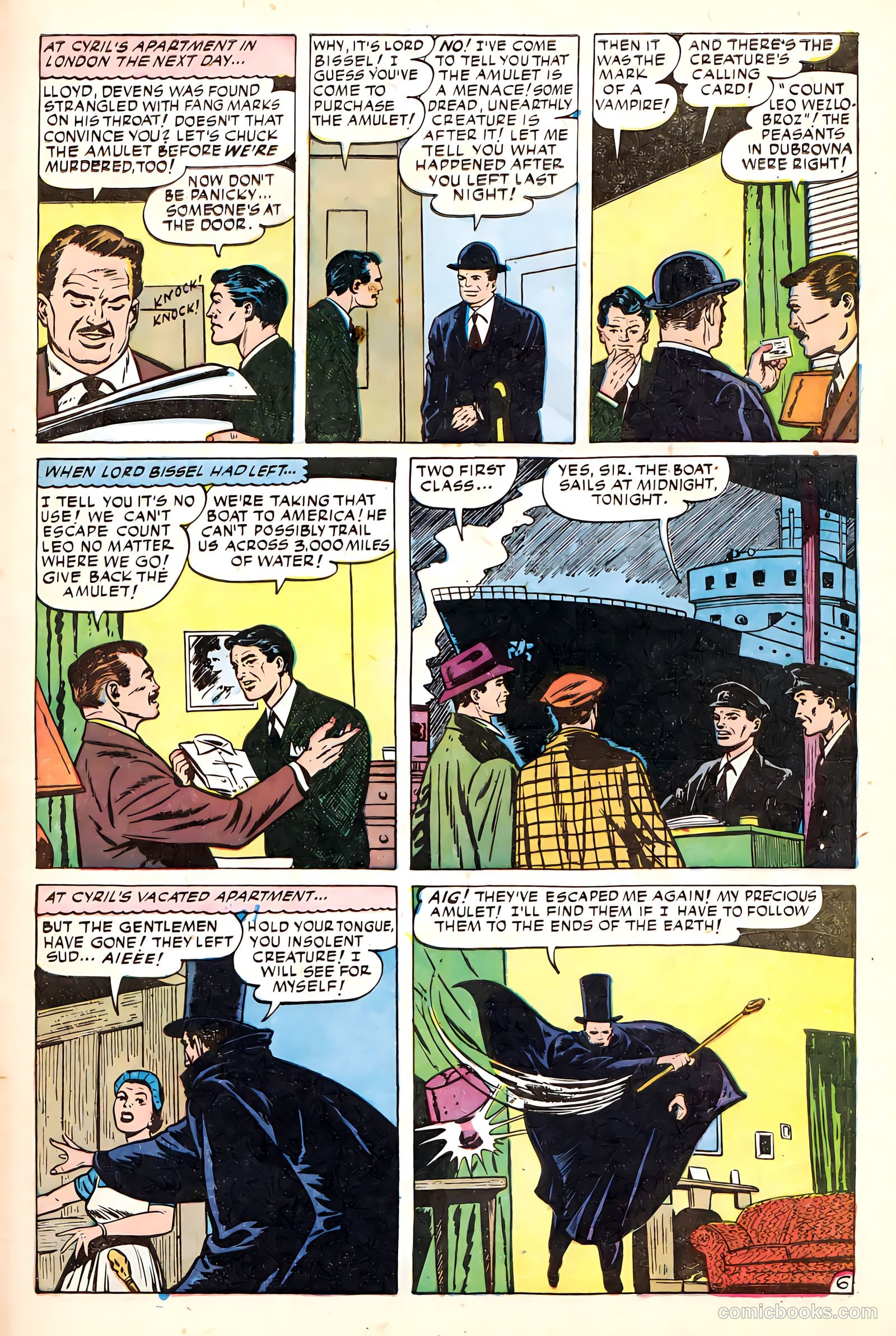 Baffling Mysteries #22 (1954) — page 33 of 36