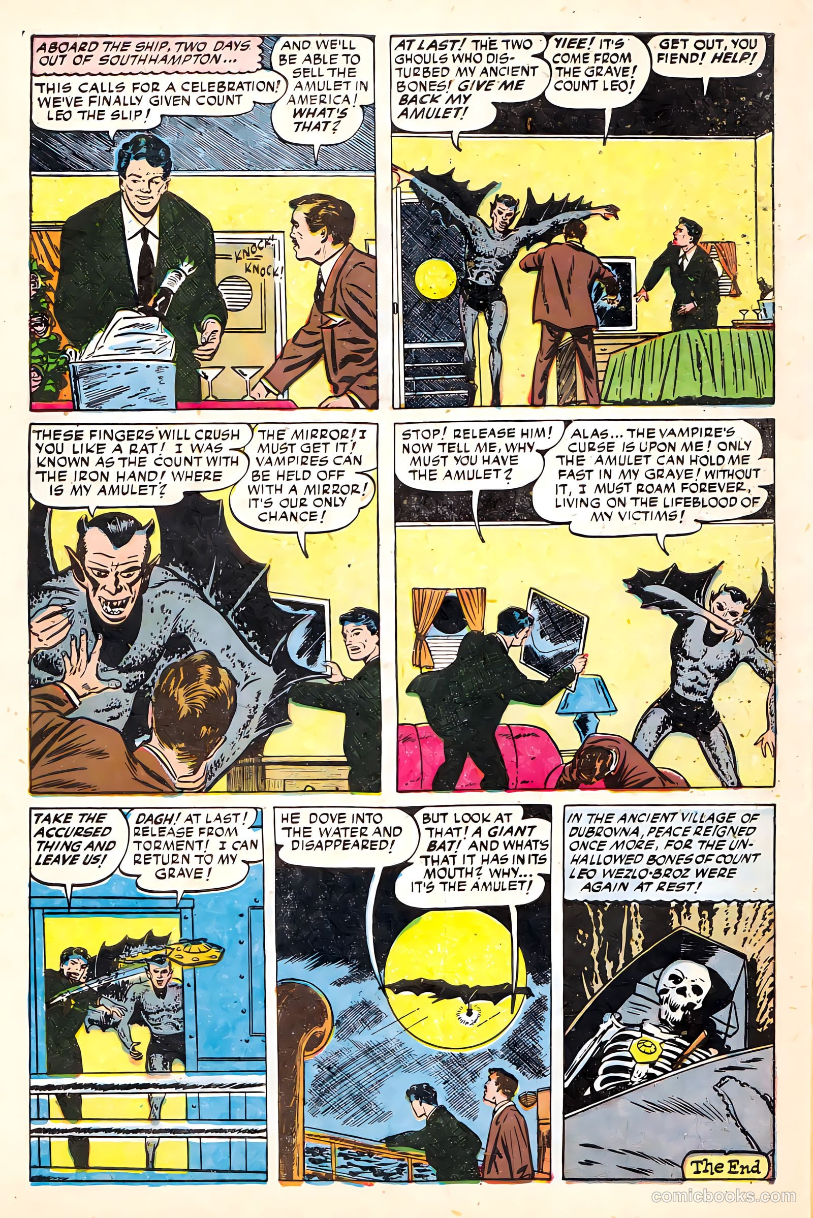 Baffling Mysteries #22 (1954) — page 34 of 36