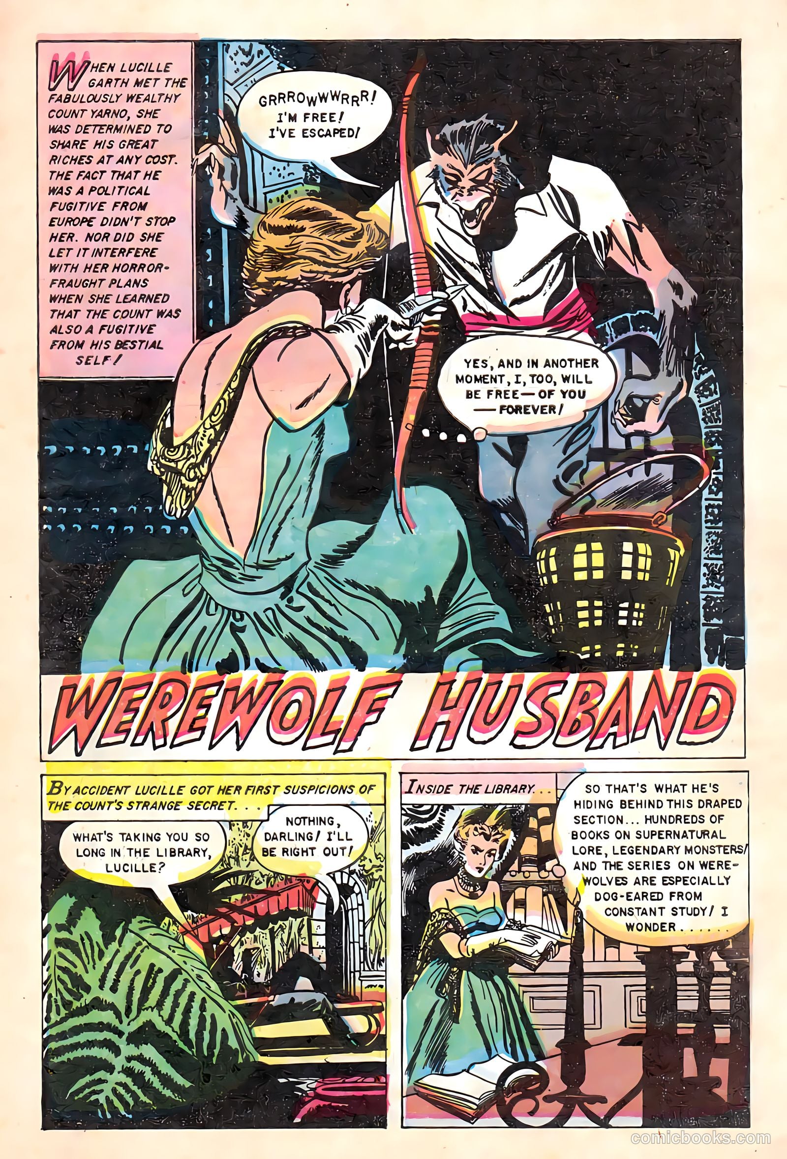 Baffling Mysteries #23 (1954) — page 3 of 36
