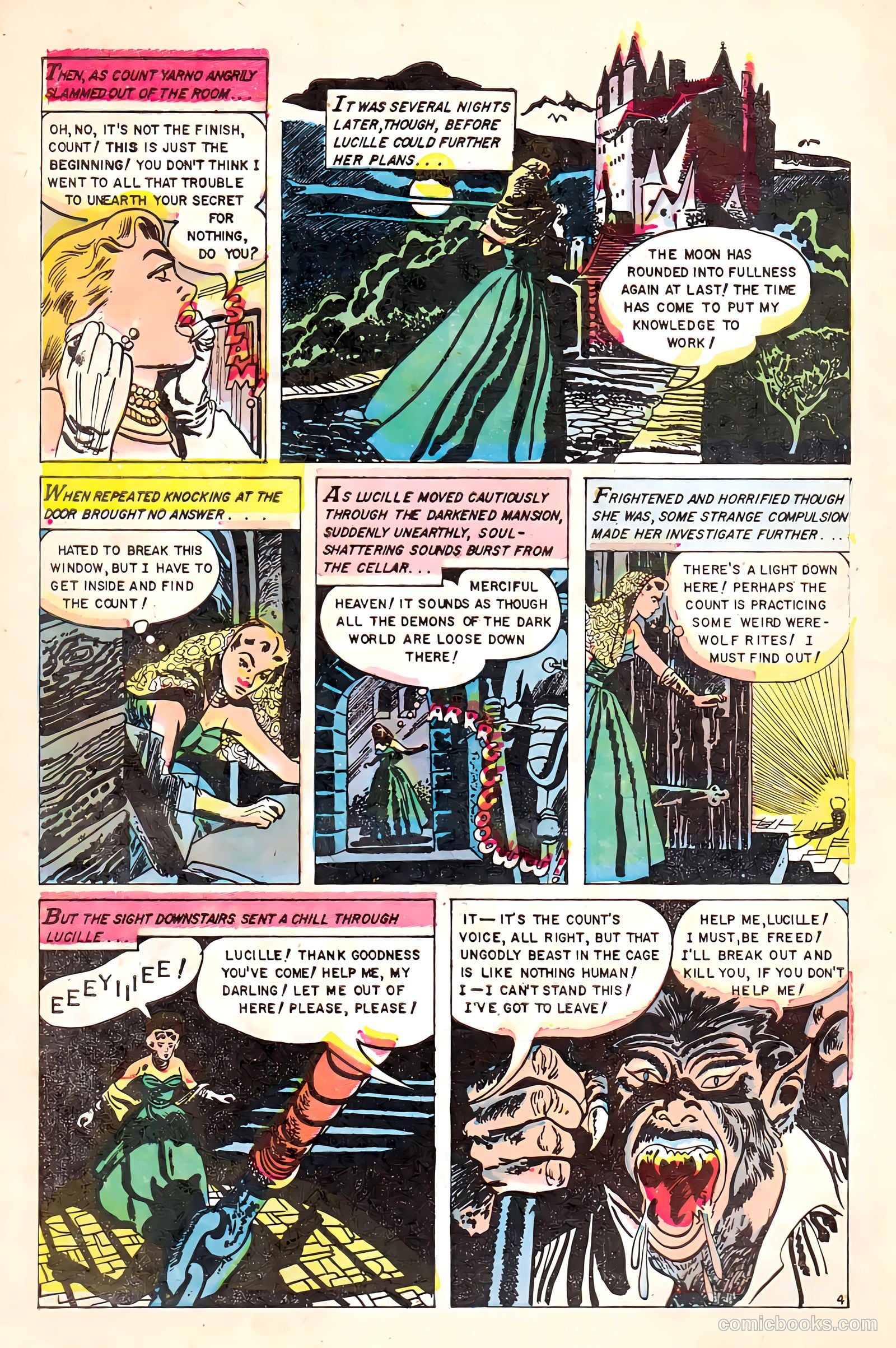 Baffling Mysteries #23 (1954) — page 6 of 36