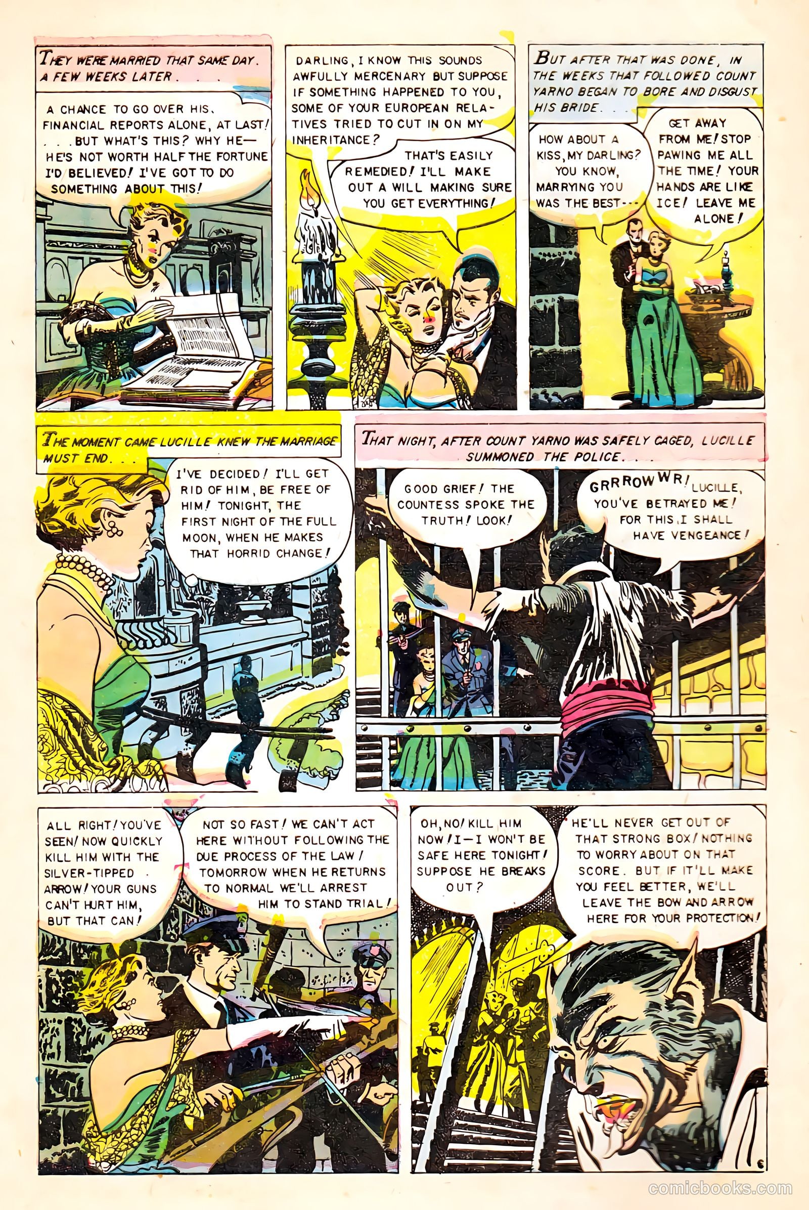 Baffling Mysteries #23 (1954) — page 8 of 36