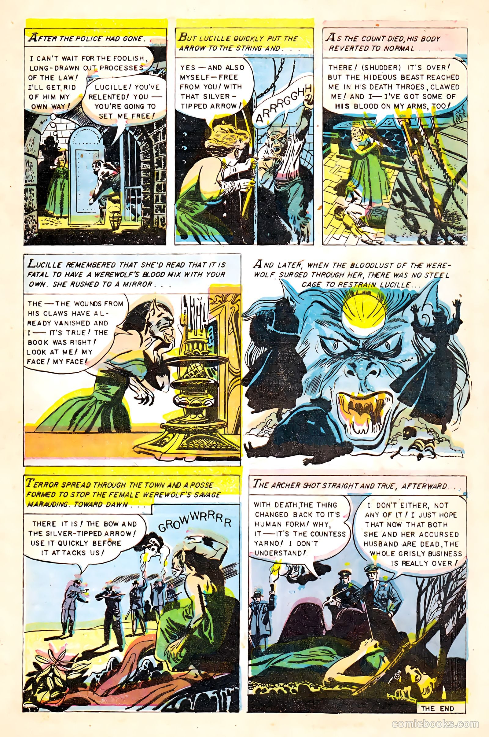 Baffling Mysteries #23 (1954) — page 9 of 36
