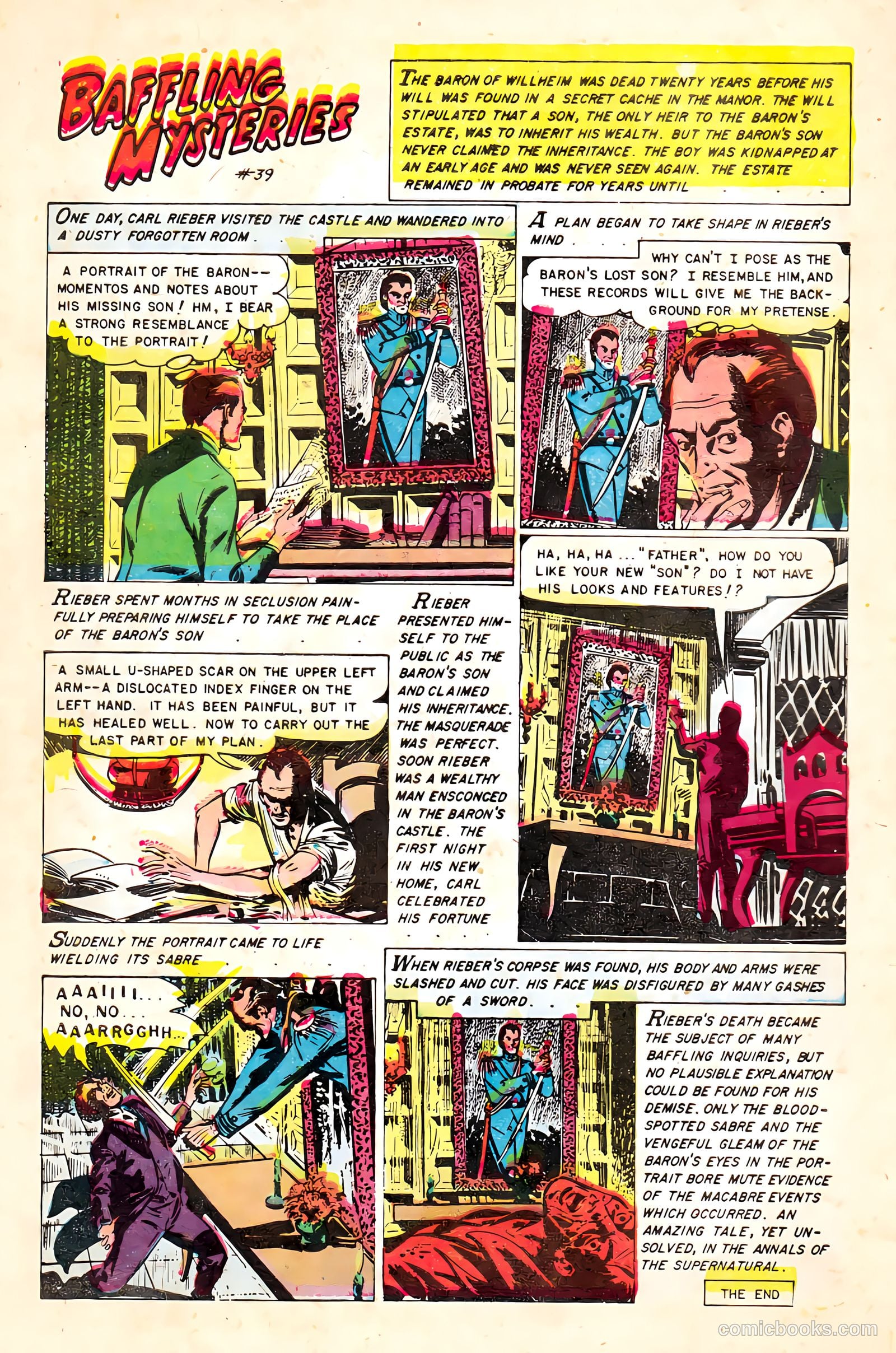 Baffling Mysteries #23 (1954) — page 10 of 36