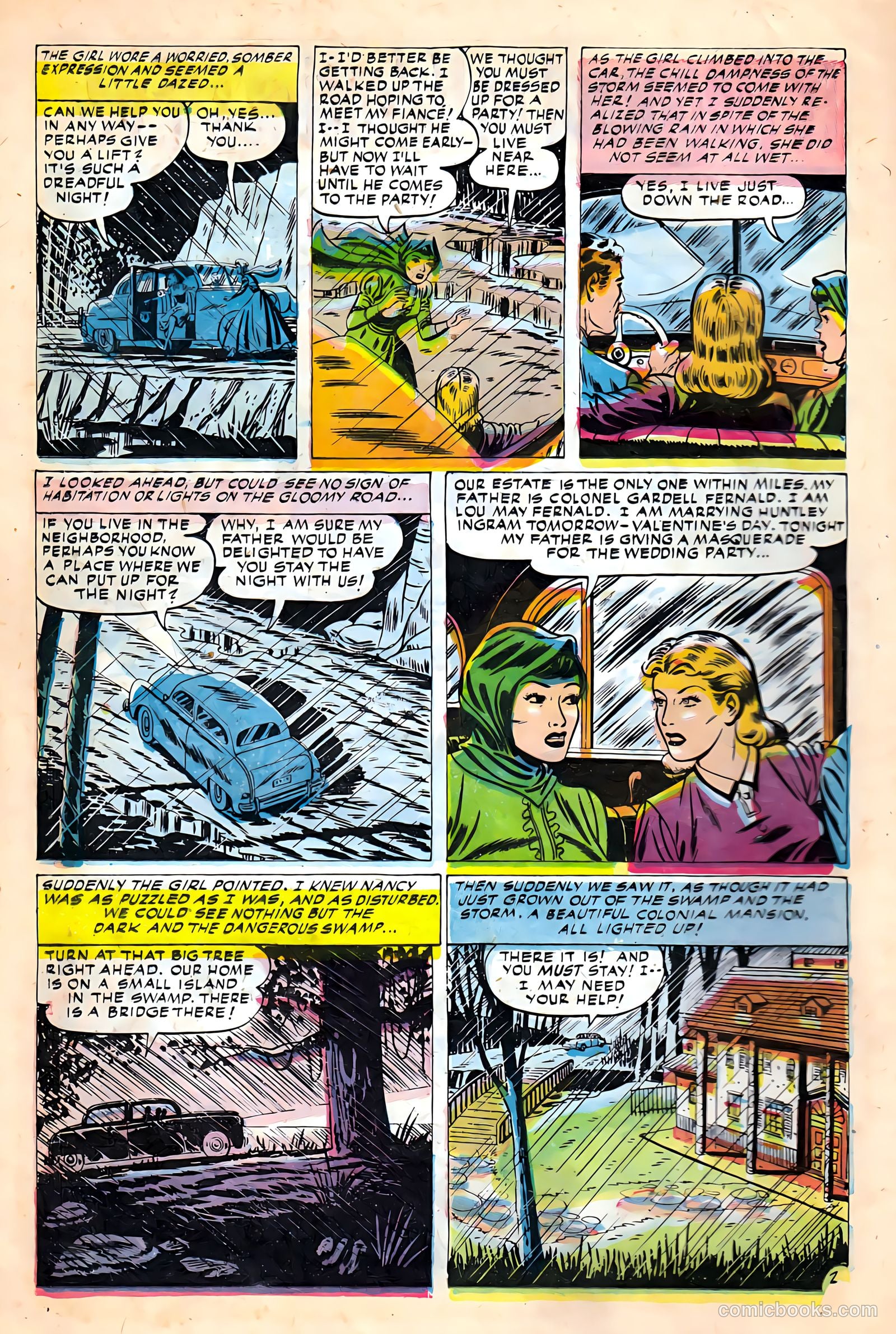 Baffling Mysteries #23 (1954) — page 12 of 36