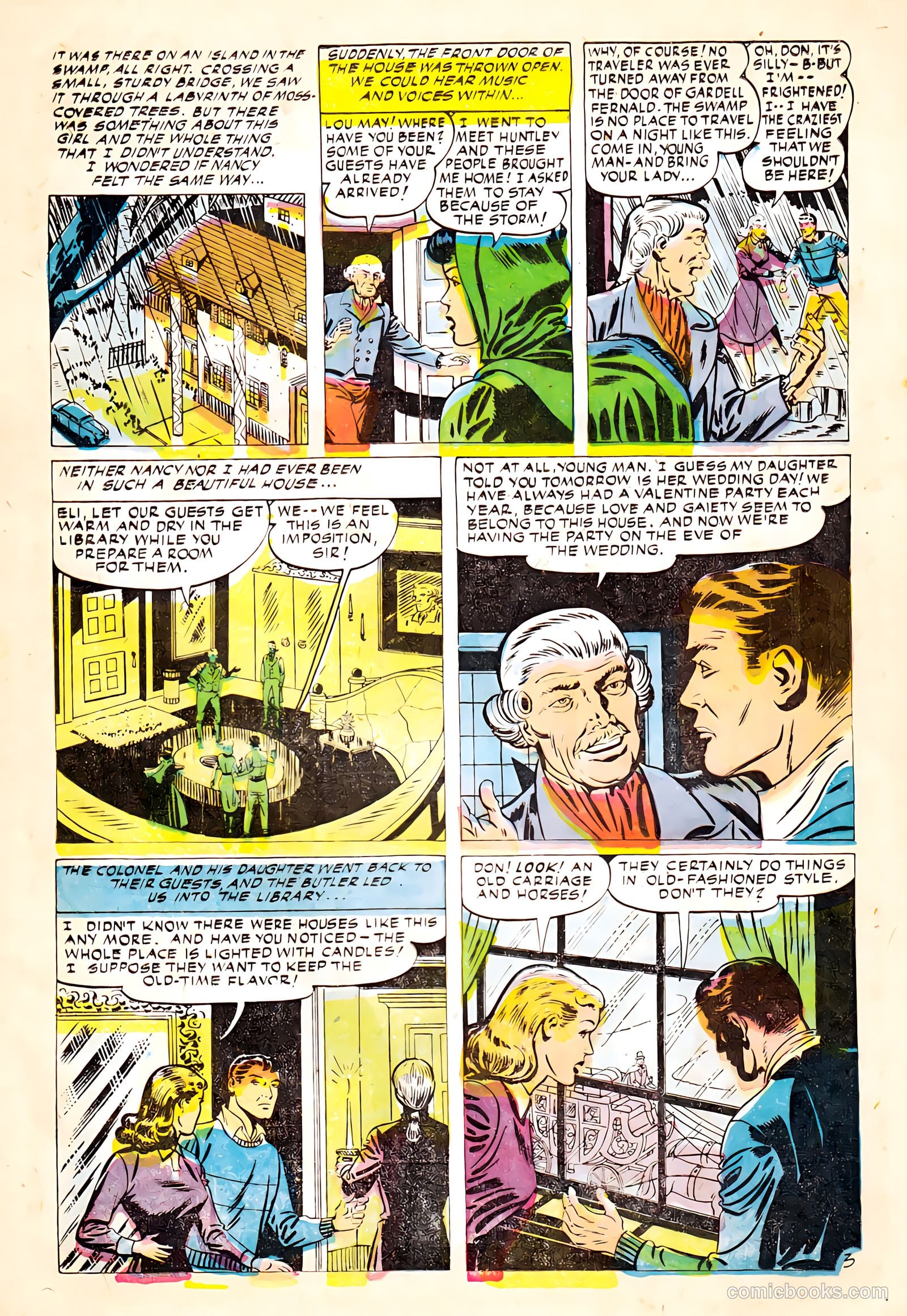 Baffling Mysteries #23 (1954) — page 13 of 36