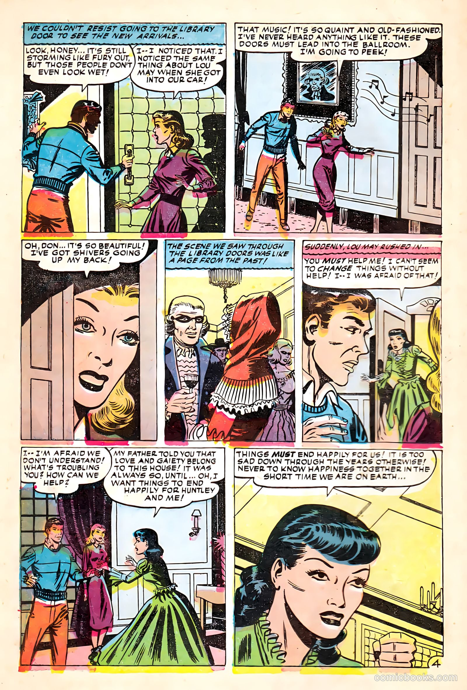 Baffling Mysteries #23 (1954) — page 14 of 36