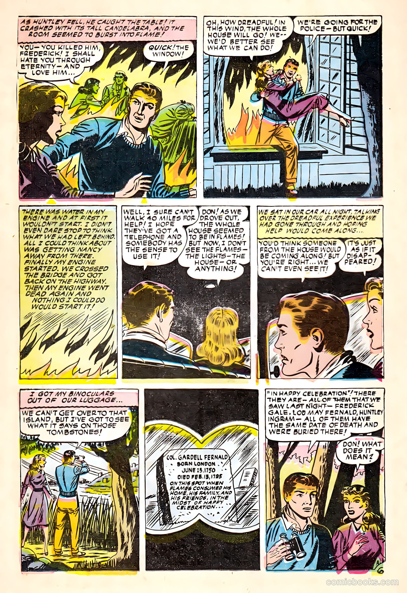 Baffling Mysteries #23 (1954) — page 16 of 36