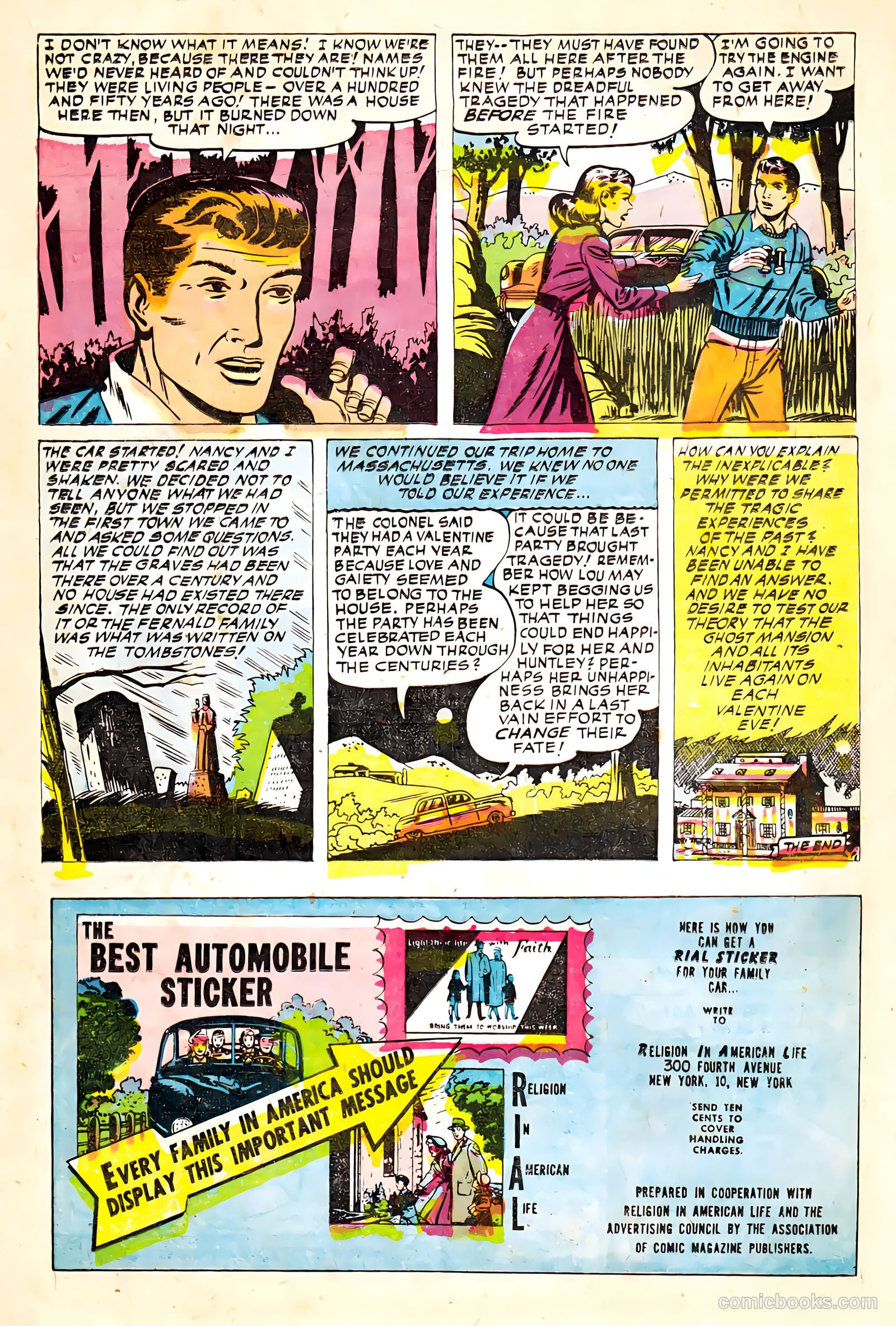 Baffling Mysteries #23 (1954) — page 17 of 36