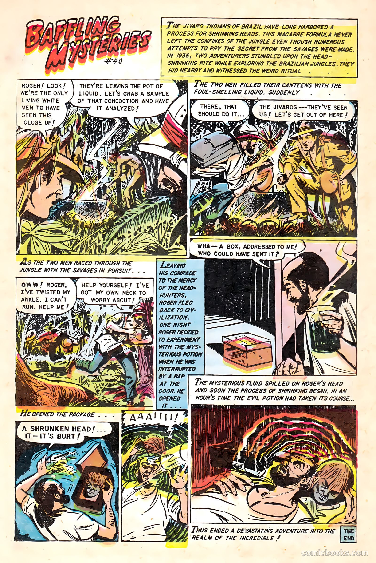 Baffling Mysteries #23 (1954) — page 18 of 36