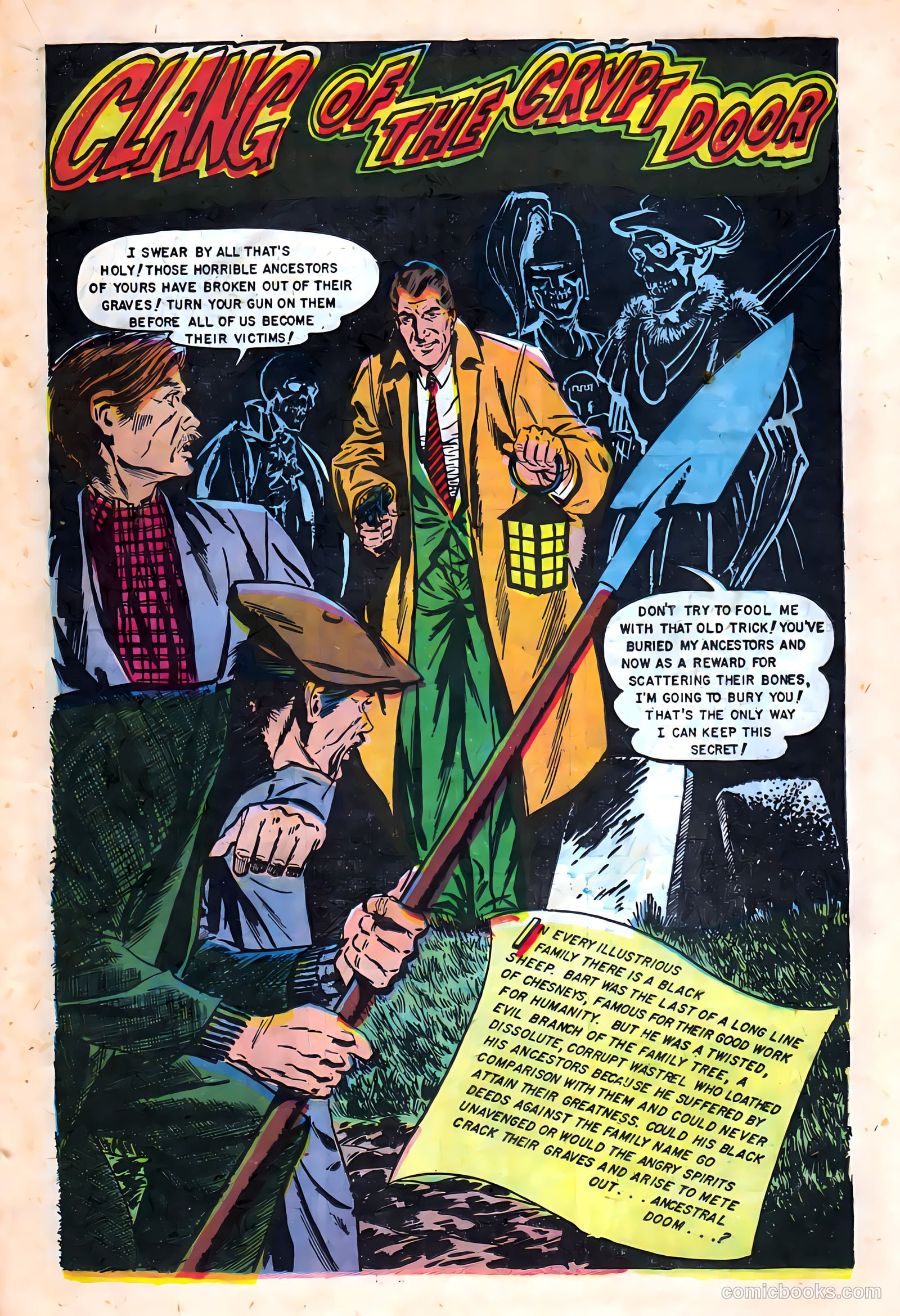 Baffling Mysteries #23 (1954) — page 19 of 36