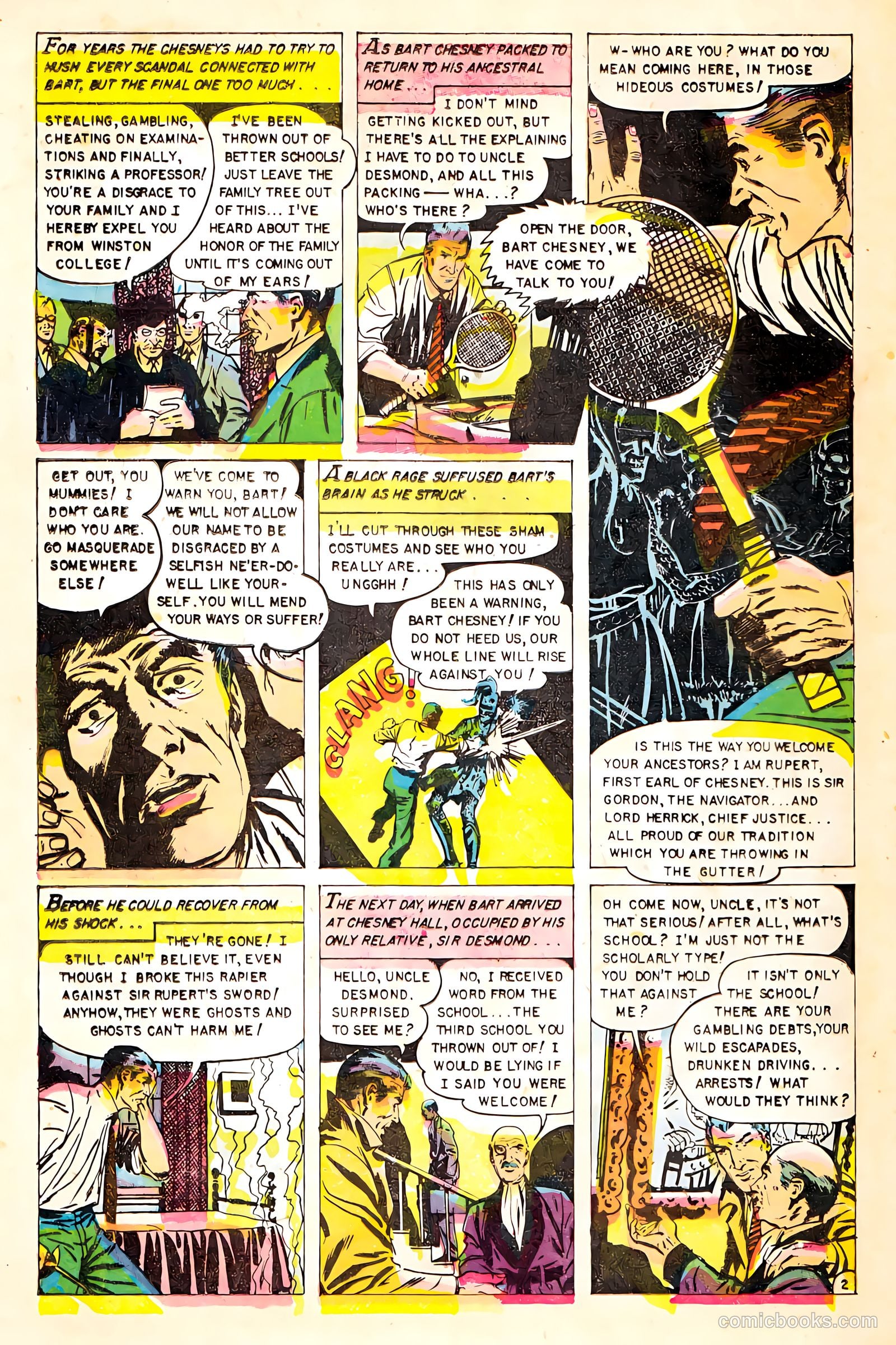 Baffling Mysteries #23 (1954) — page 20 of 36