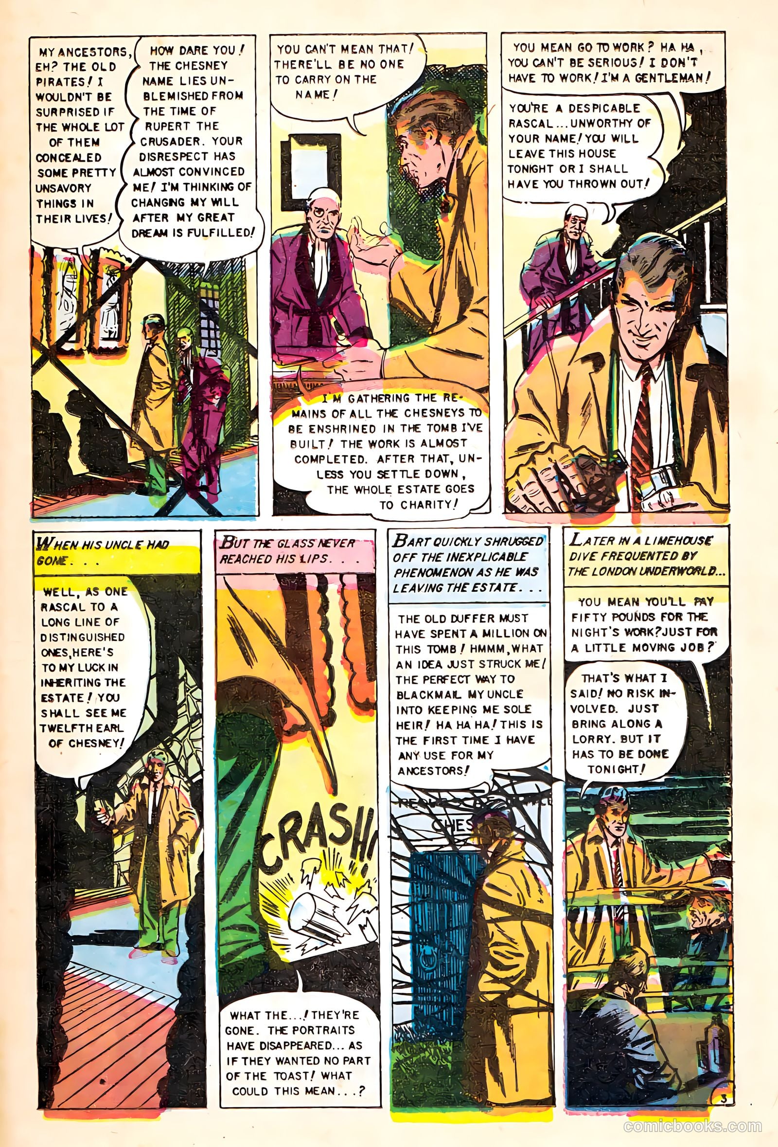 Baffling Mysteries #23 (1954) — page 21 of 36