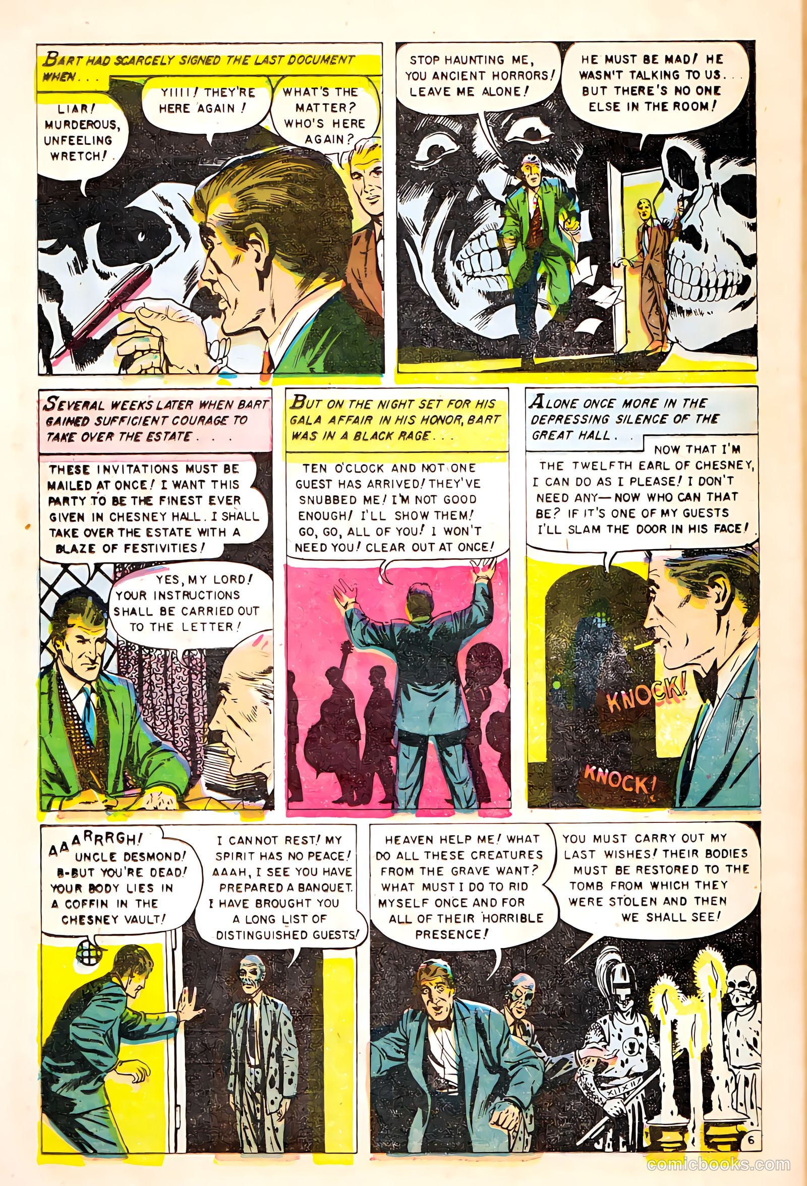 Baffling Mysteries #23 (1954) — page 24 of 36
