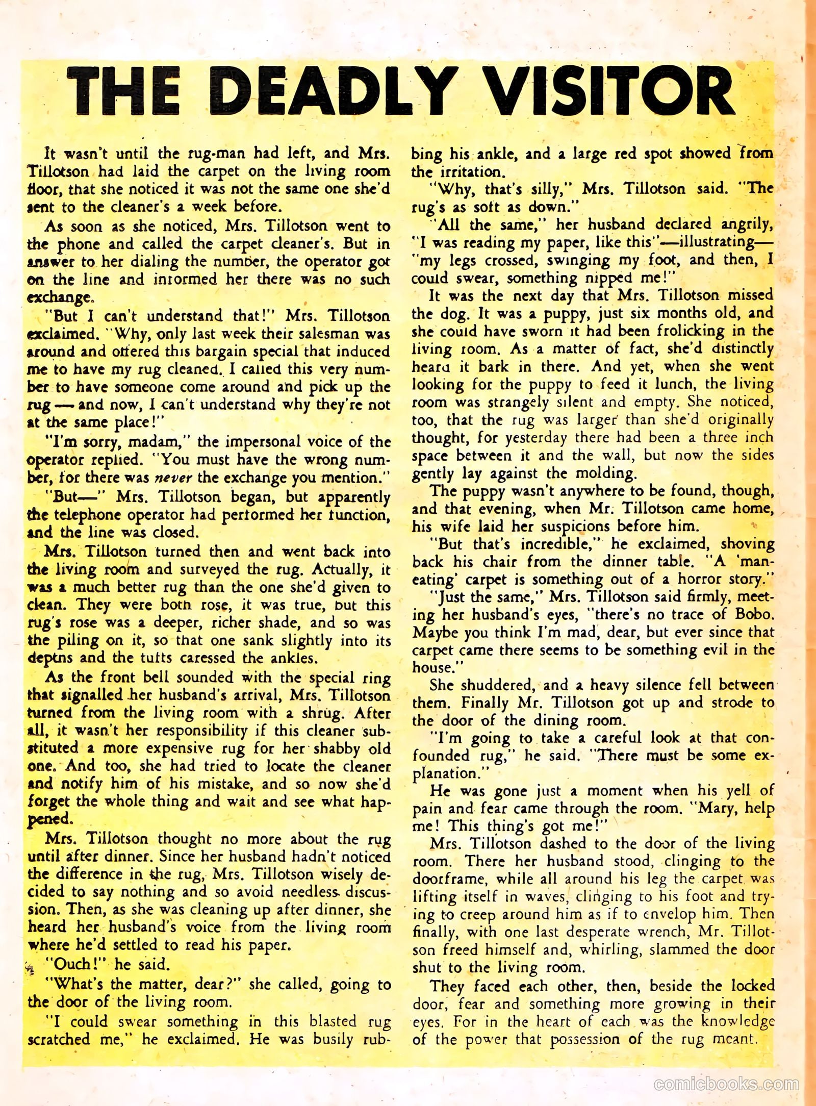 Baffling Mysteries #23 (1954) — page 26 of 36