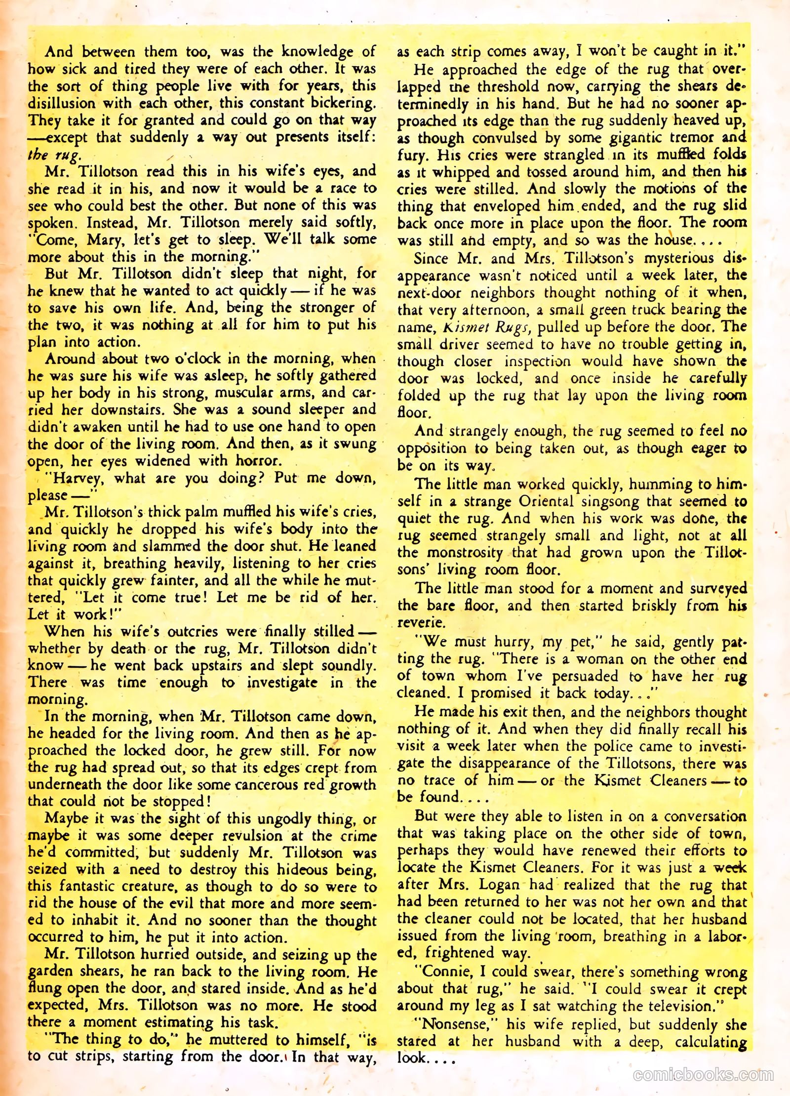 Baffling Mysteries #23 (1954) — page 27 of 36