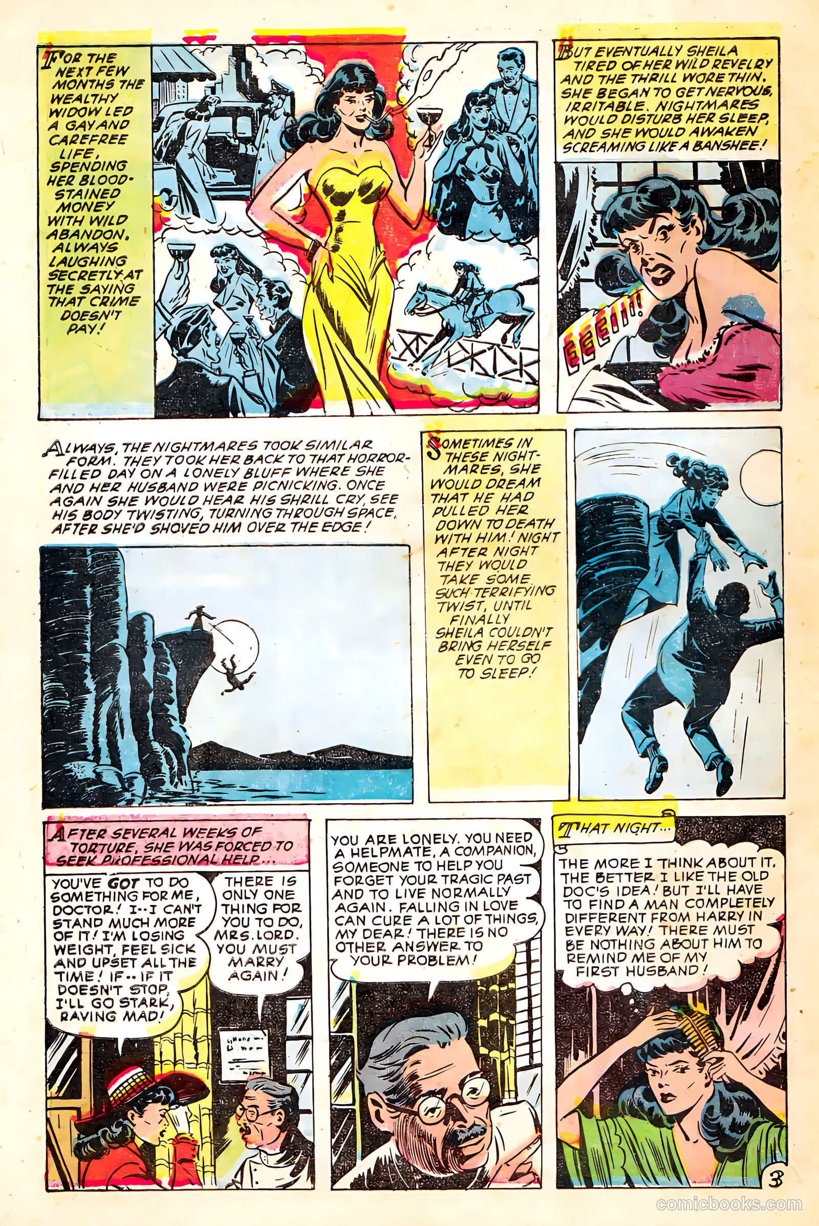Baffling Mysteries #23 (1954) — page 30 of 36