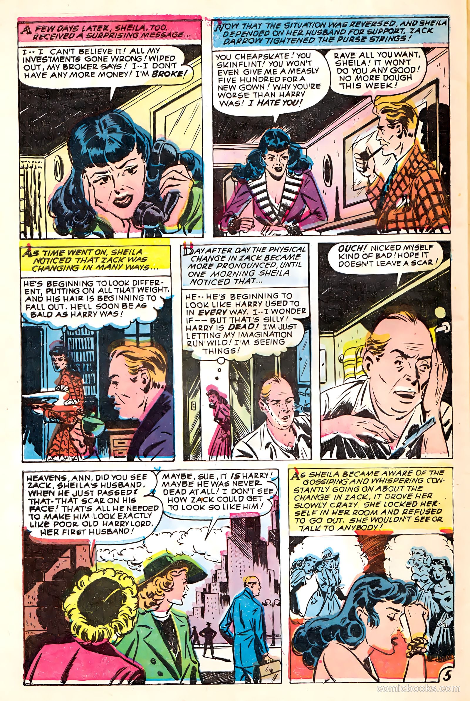 Baffling Mysteries #23 (1954) — page 32 of 36