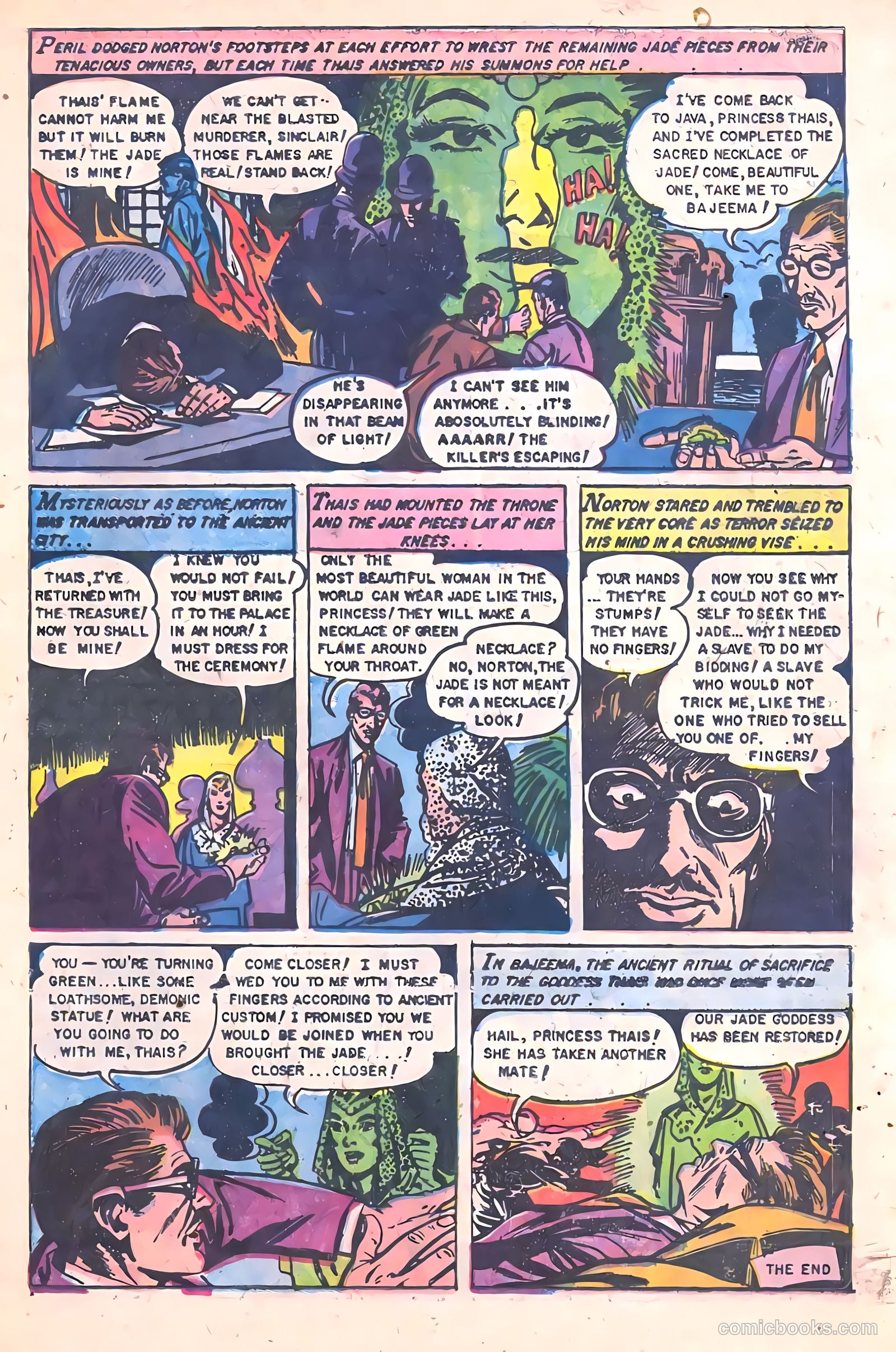 Baffling Mysteries #24 (1955) — page 9 of 36