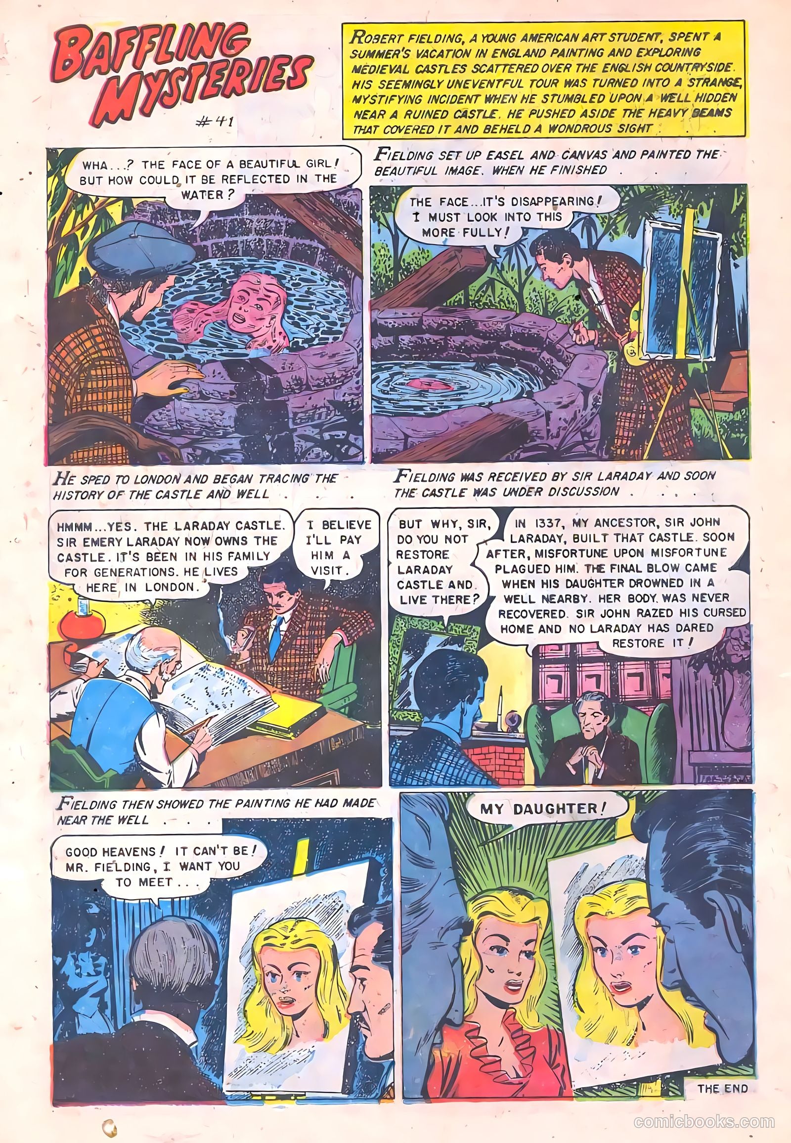 Baffling Mysteries #24 (1955) — page 10 of 36