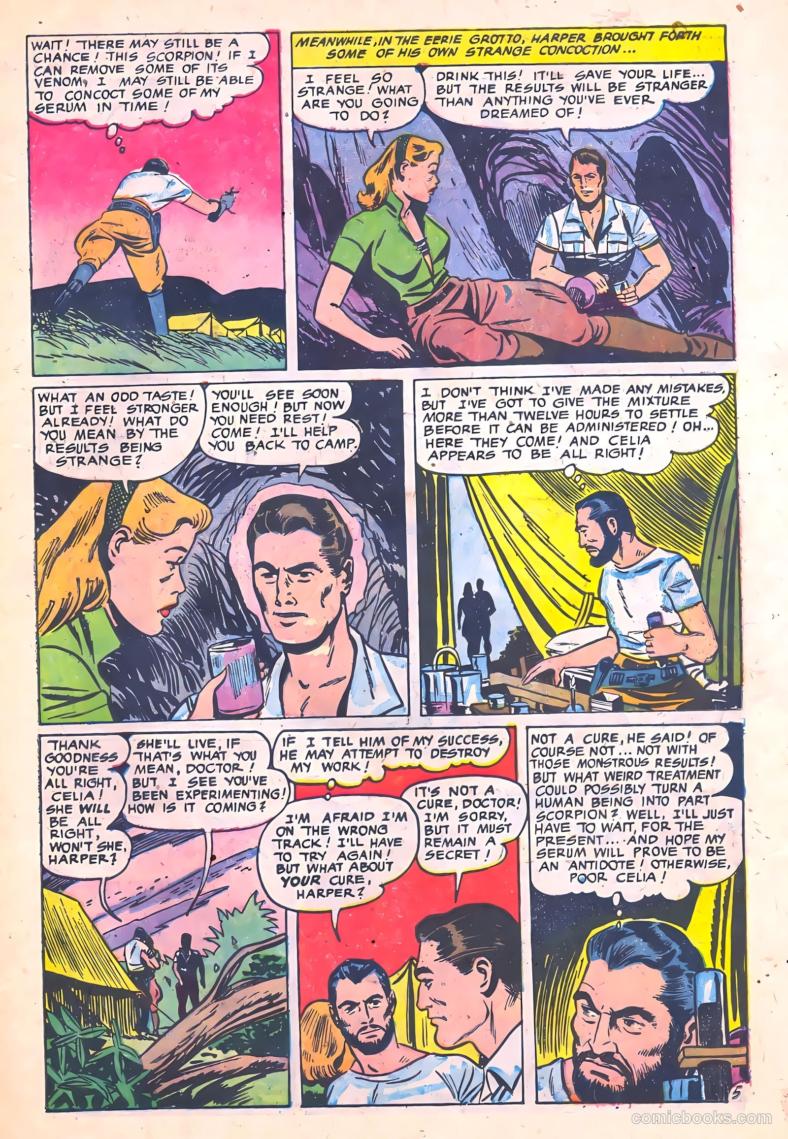 Baffling Mysteries #24 (1955) — page 15 of 36
