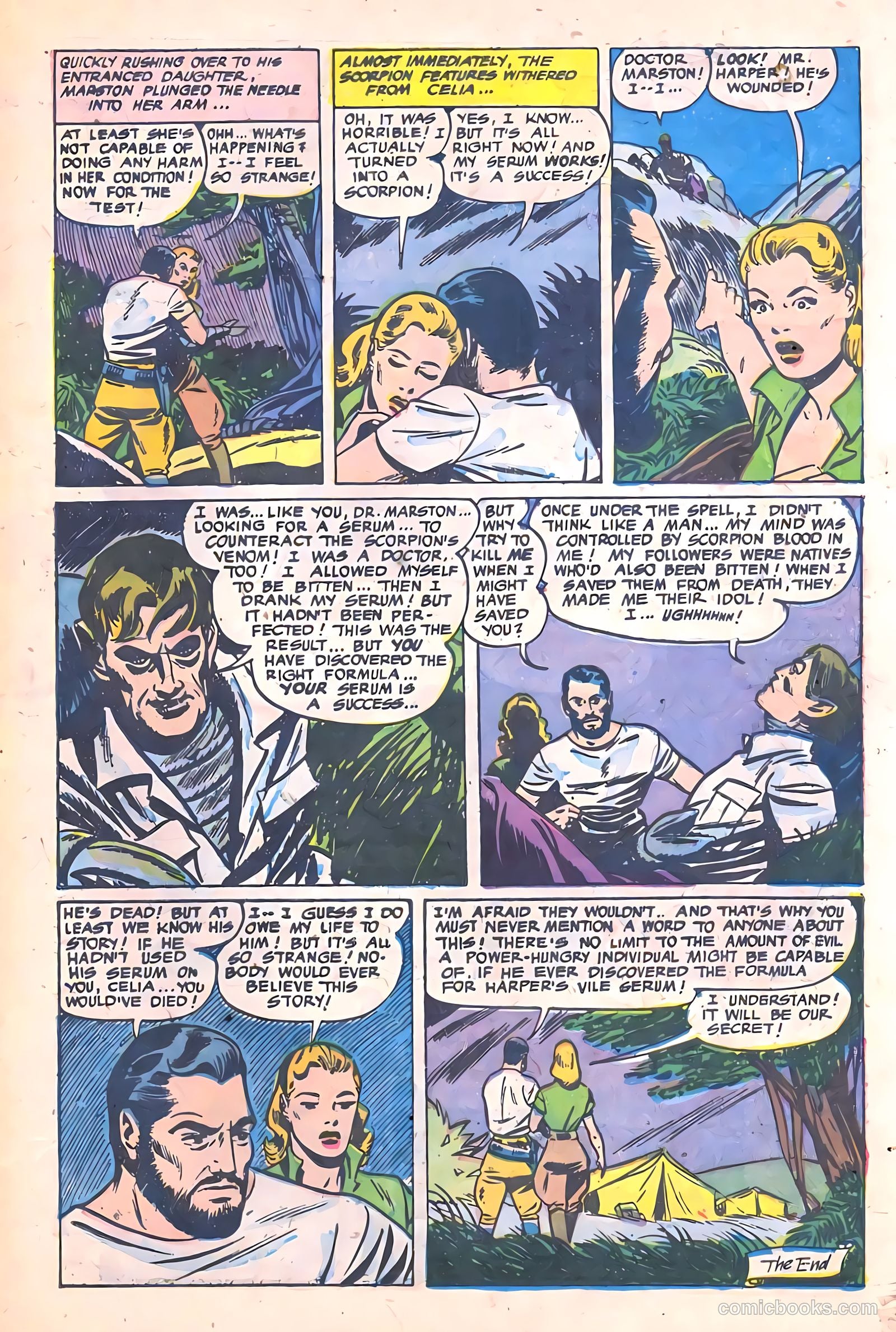 Baffling Mysteries #24 (1955) — page 17 of 36
