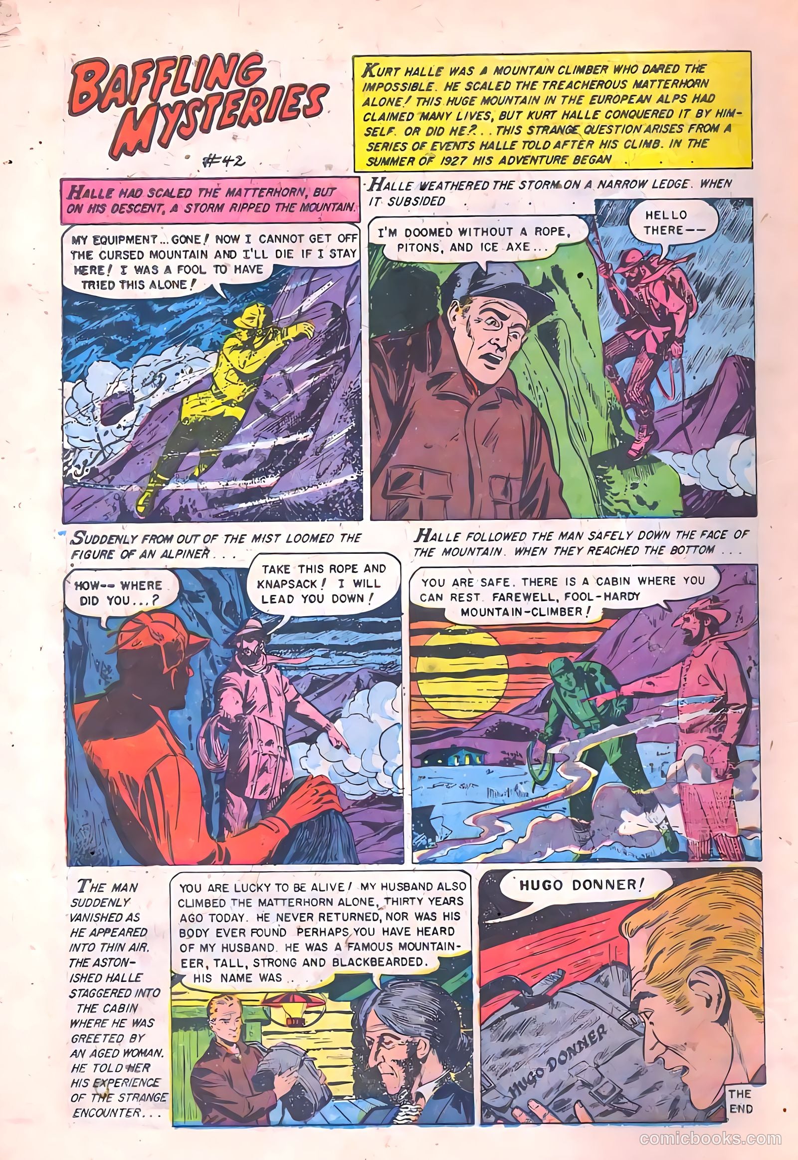 Baffling Mysteries #24 (1955) — page 18 of 36