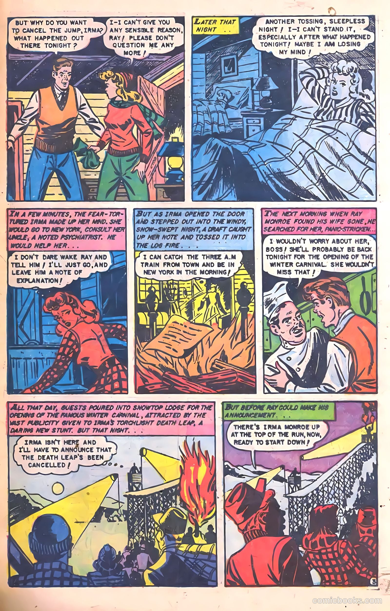 Baffling Mysteries #24 (1955) — page 21 of 36