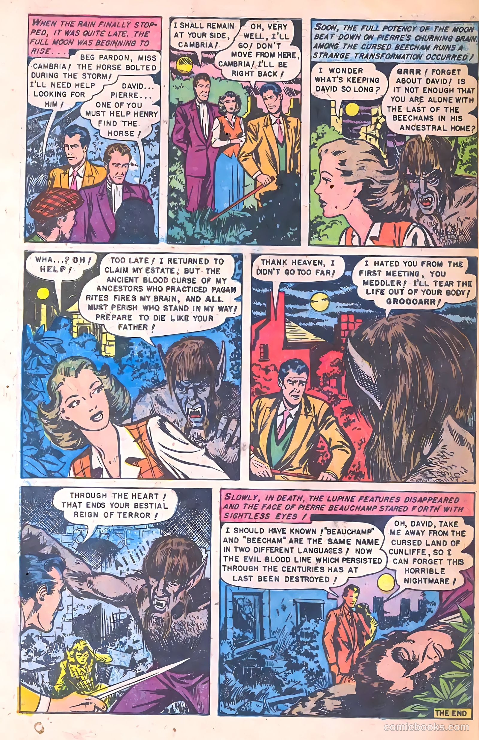 Baffling Mysteries #24 (1955) — page 34 of 36