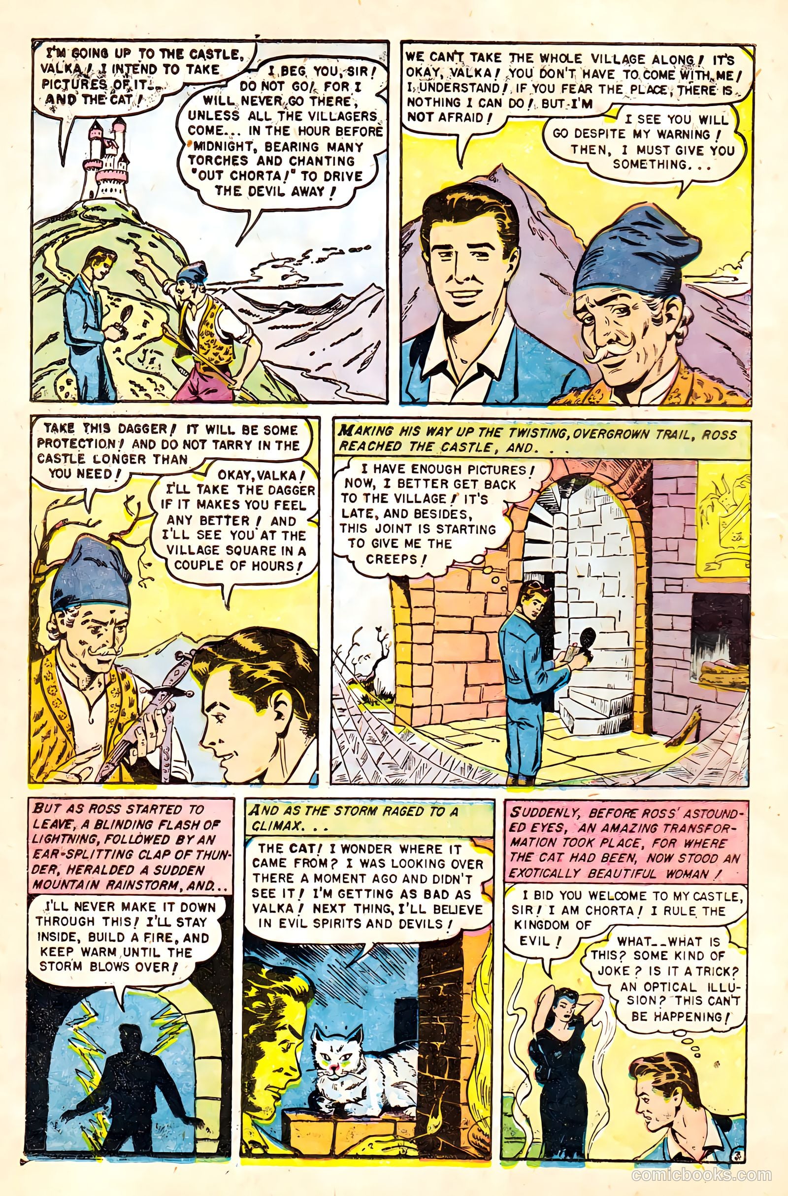 Baffling Mysteries #25 (1955) — page 12 of 36
