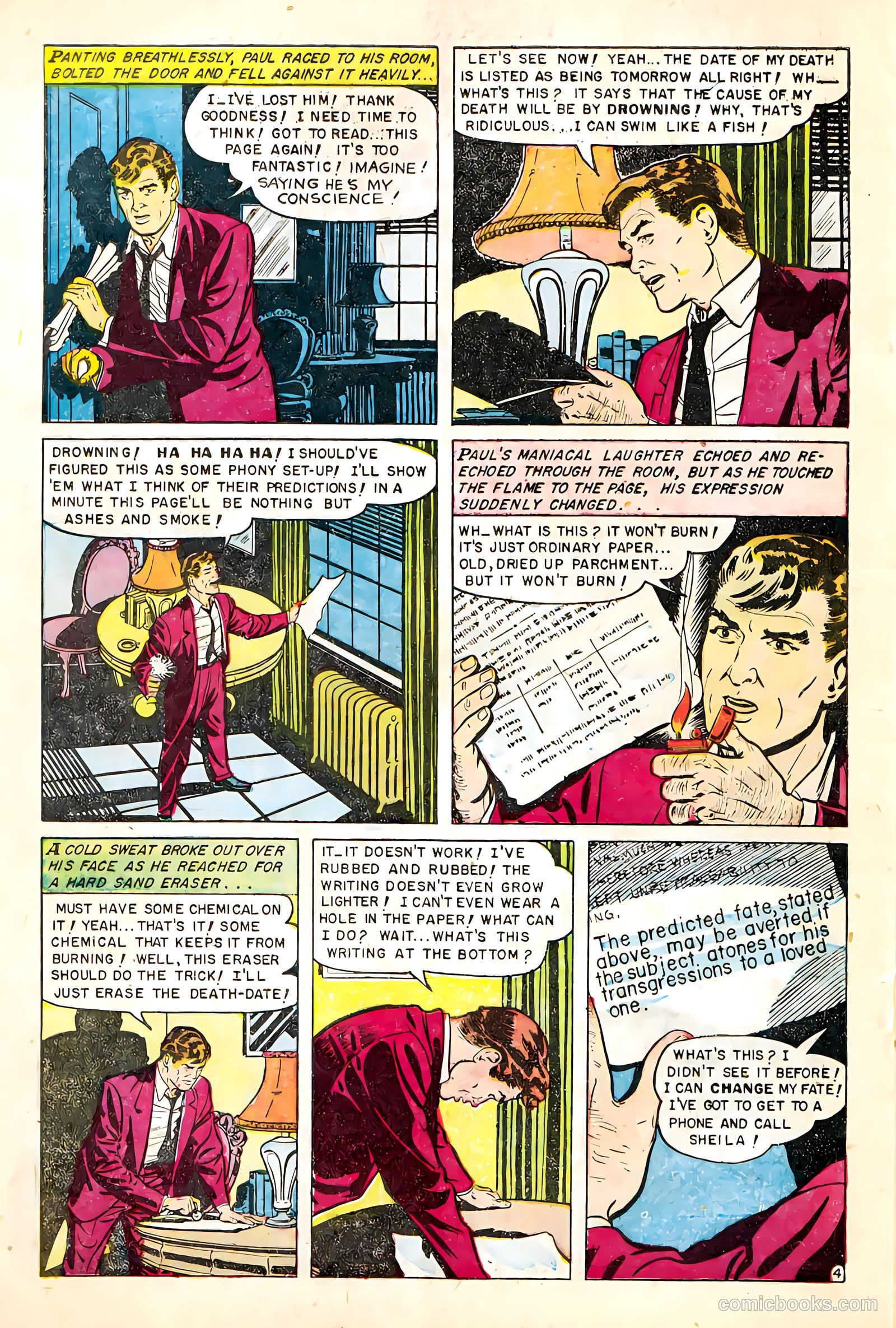 Baffling Mysteries #25 (1955) — page 20 of 36