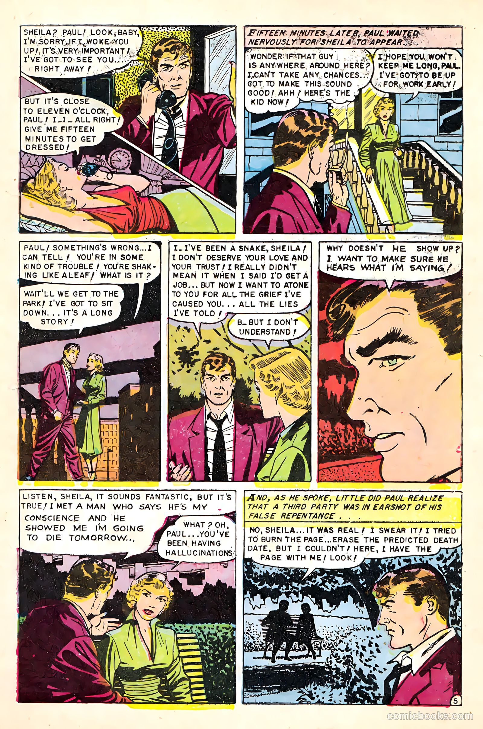 Baffling Mysteries #25 (1955) — page 21 of 36