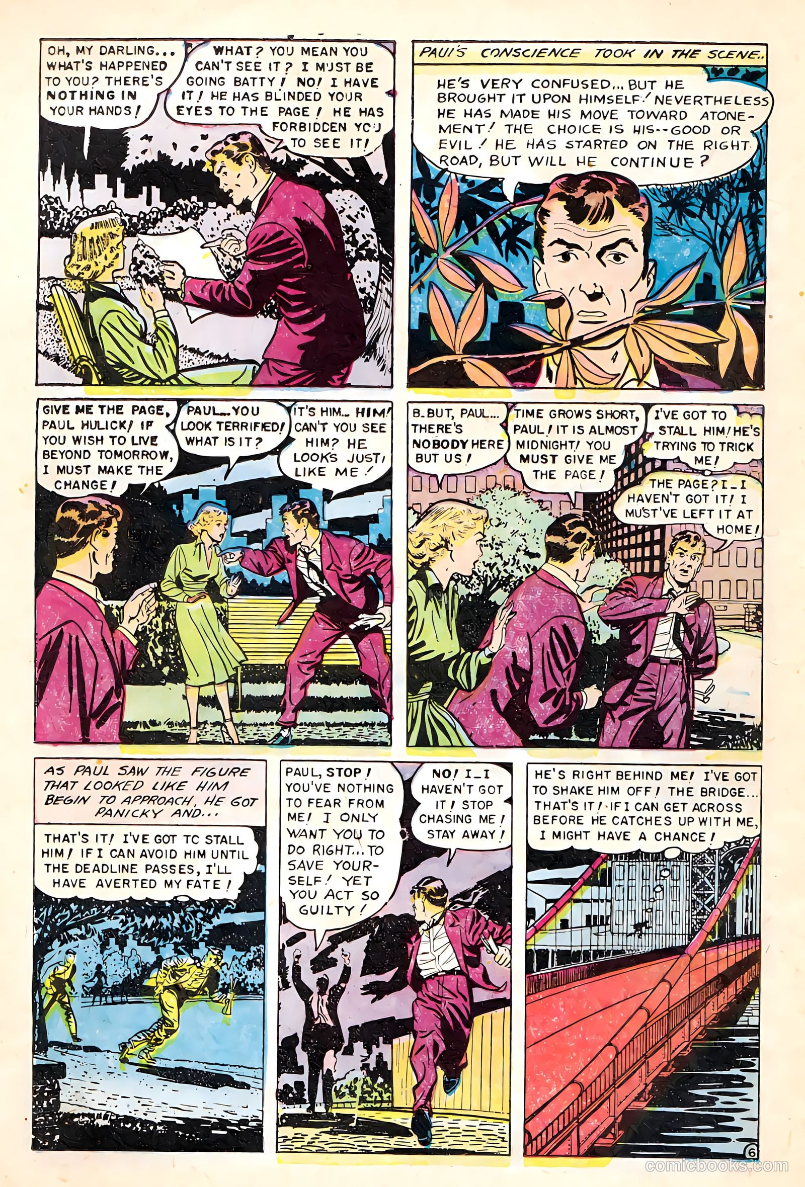 Baffling Mysteries #25 (1955) — page 22 of 36