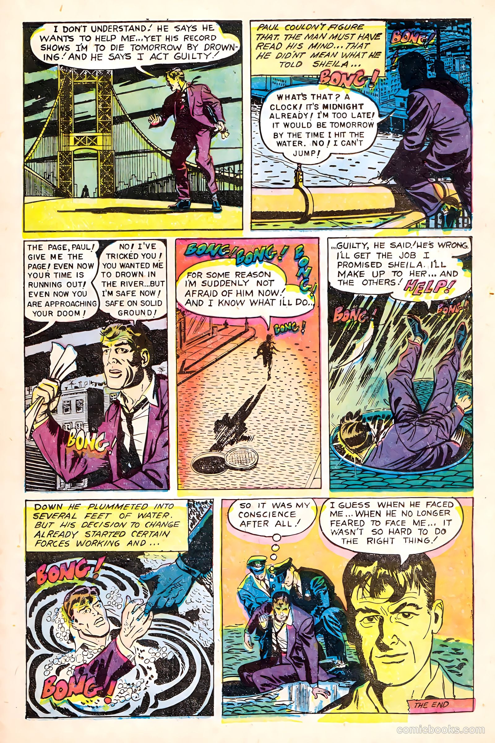 Baffling Mysteries #25 (1955) — page 23 of 36