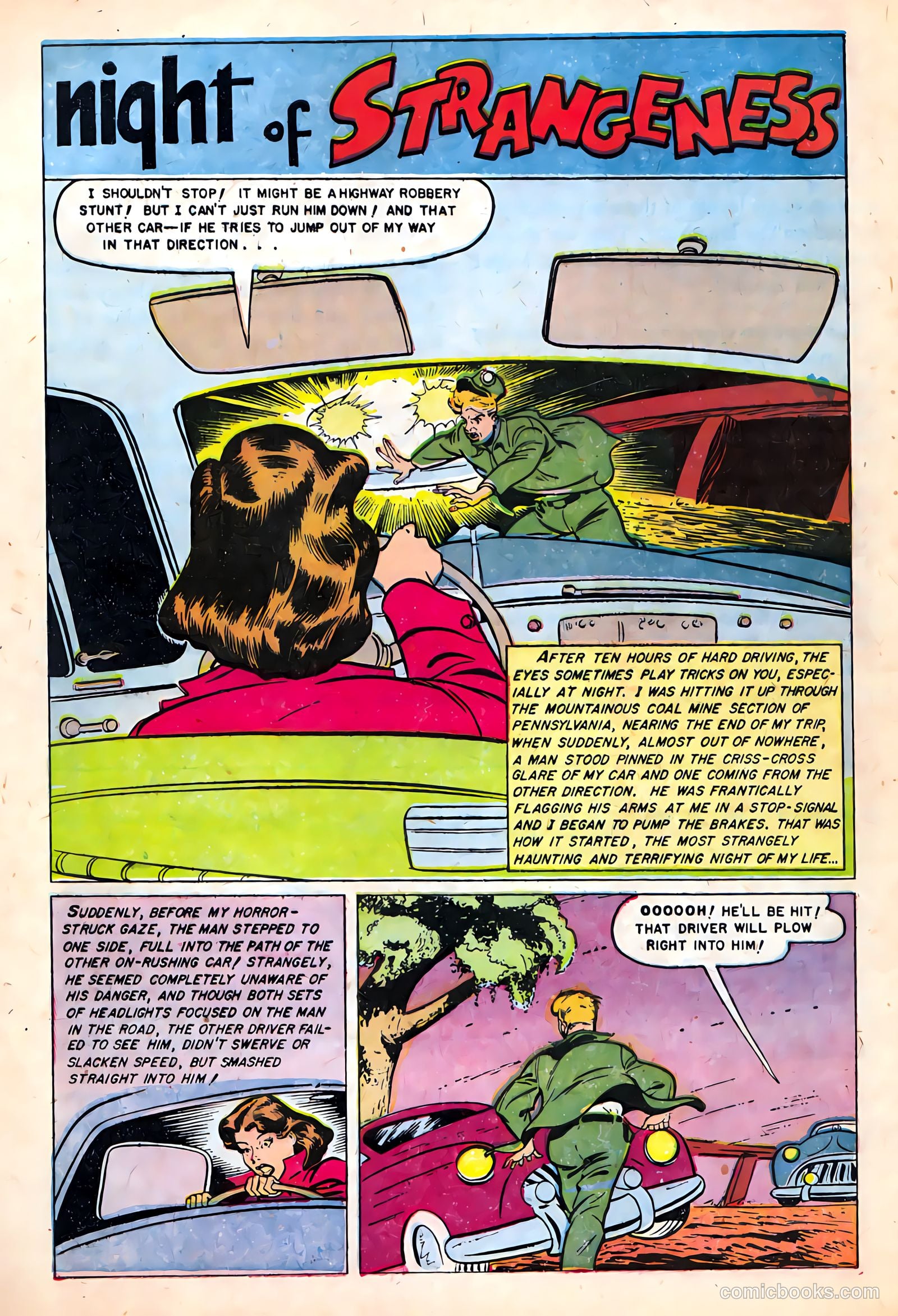 Baffling Mysteries #25 (1955) — page 28 of 36